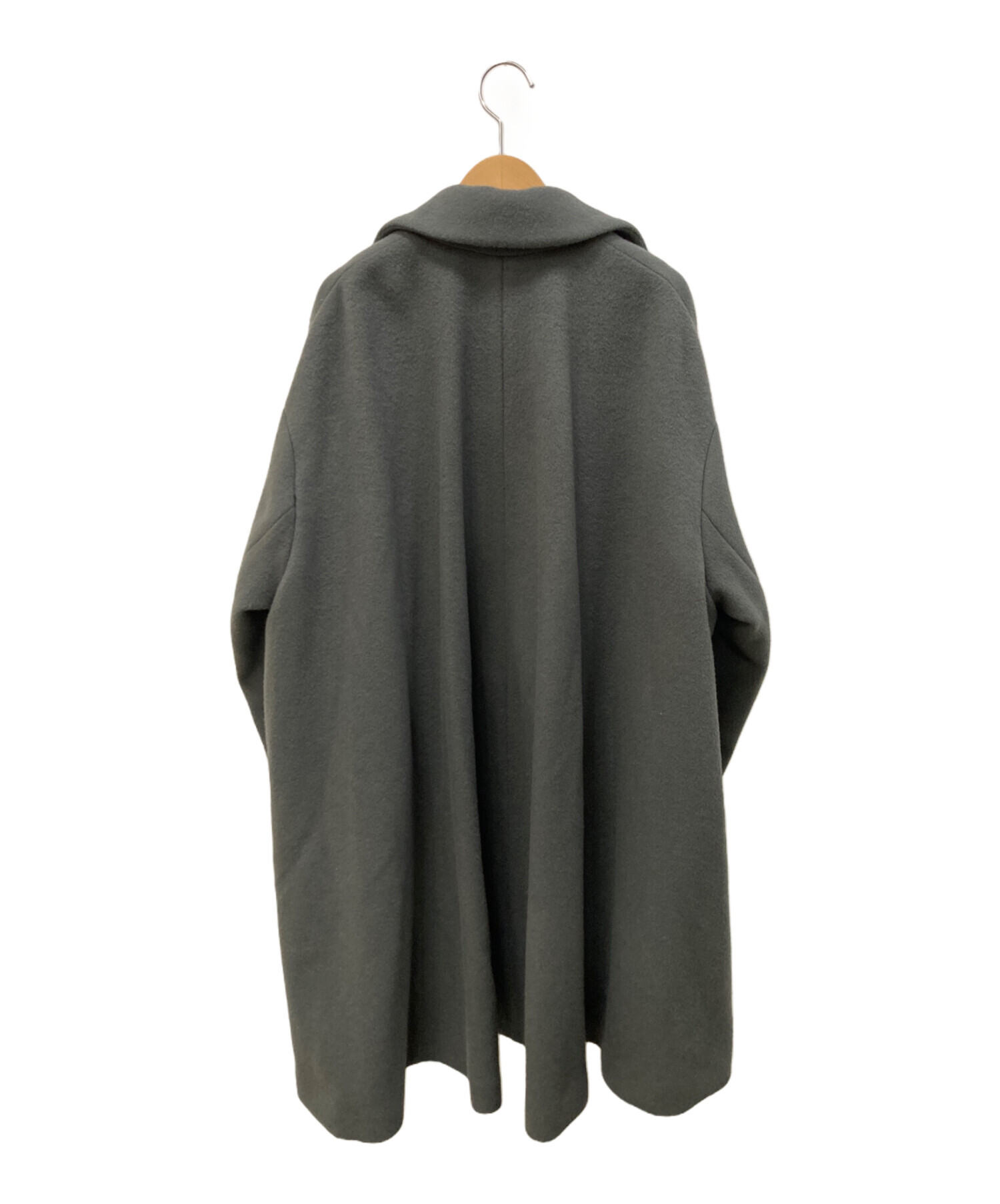 中古・古着通販】ENFOLD (エンフォルド) ウールコート グレー サイズ