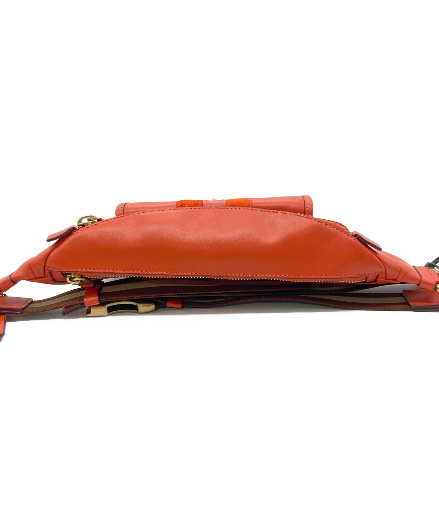 中古・古着通販】COACH (コーチ) ウエストバッグ オレンジ｜ブランド