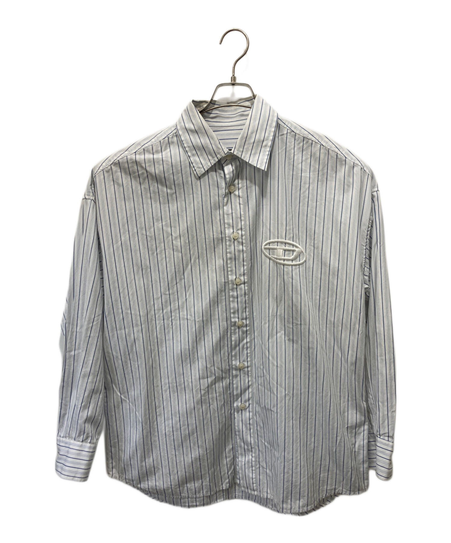 DIESEL ストライプシャツ Diesel ストライプ シャツ | ブルー | FARFETCH JP