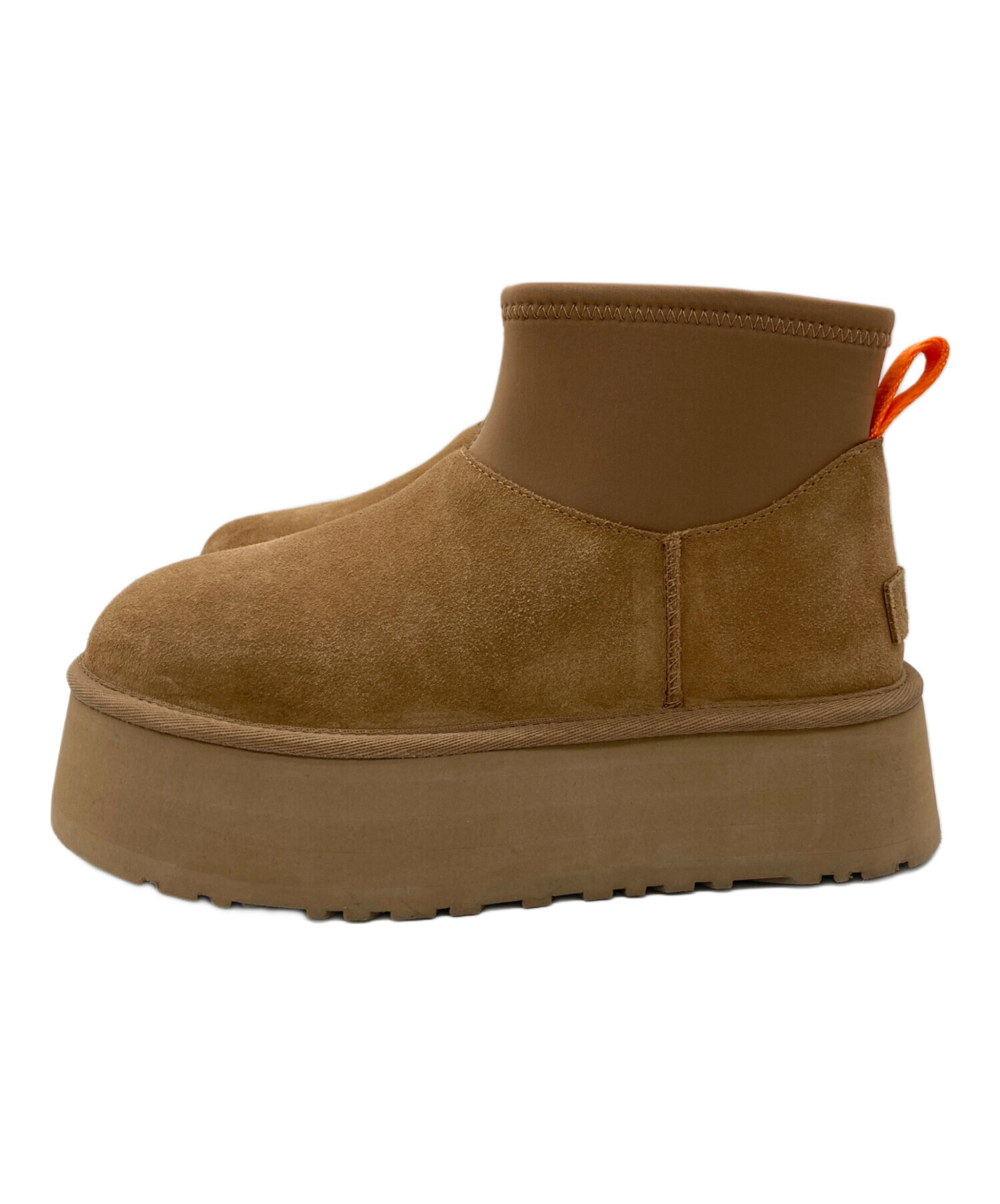 中古・古着通販】UGG (アグ) 厚底ムートンブーツ ブラウン サイズ:24cm
