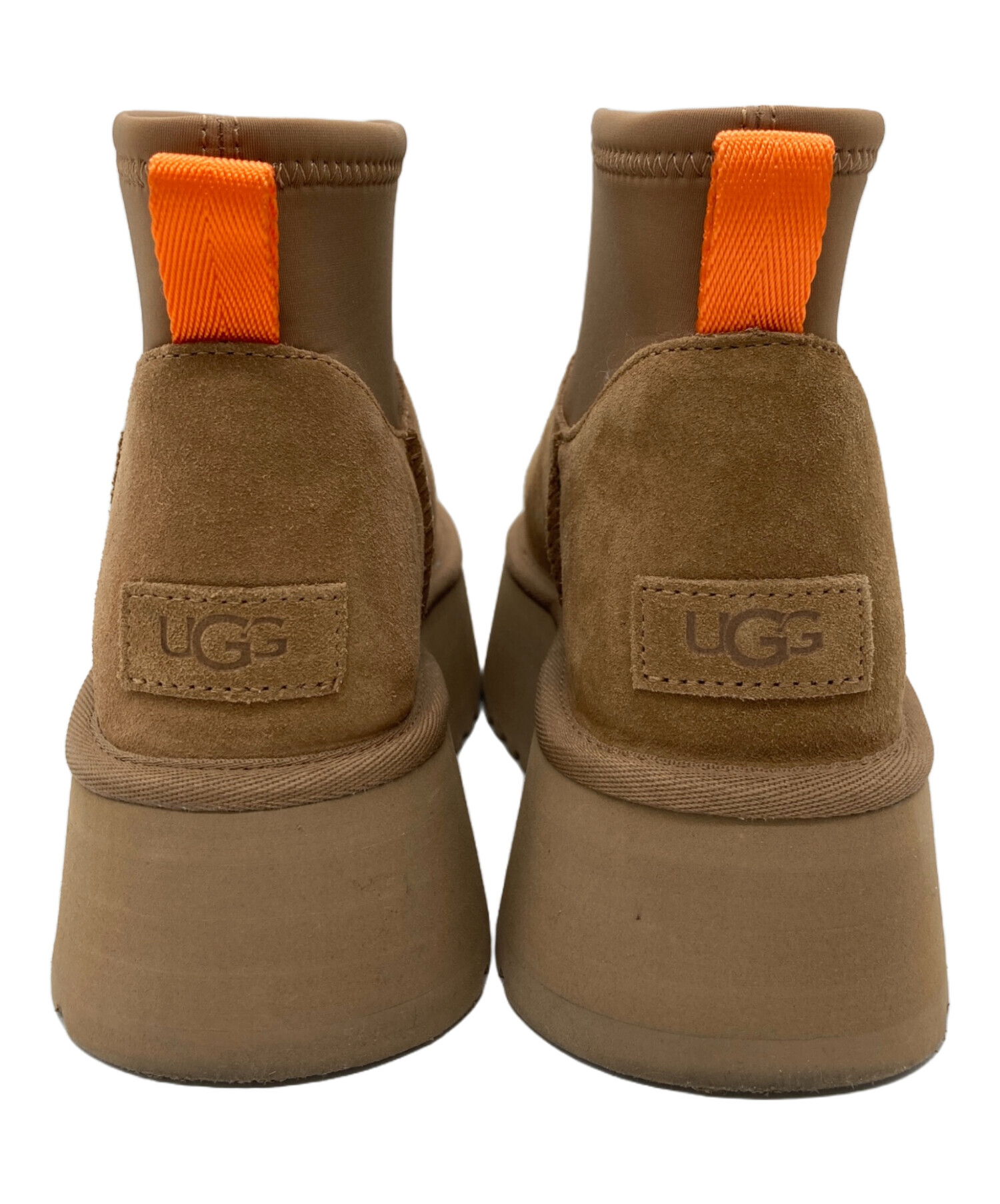 中古・古着通販】UGG (アグ) 厚底ムートンブーツ ブラウン サイズ:24cm