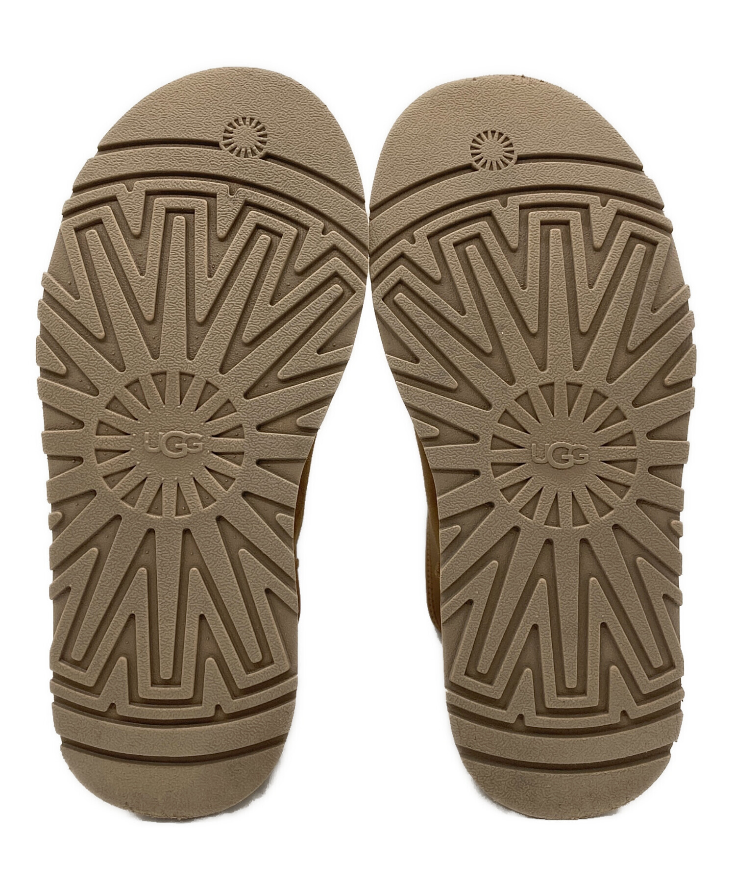 中古・古着通販】UGG (アグ) 厚底ムートンブーツ ブラウン サイズ:24cm