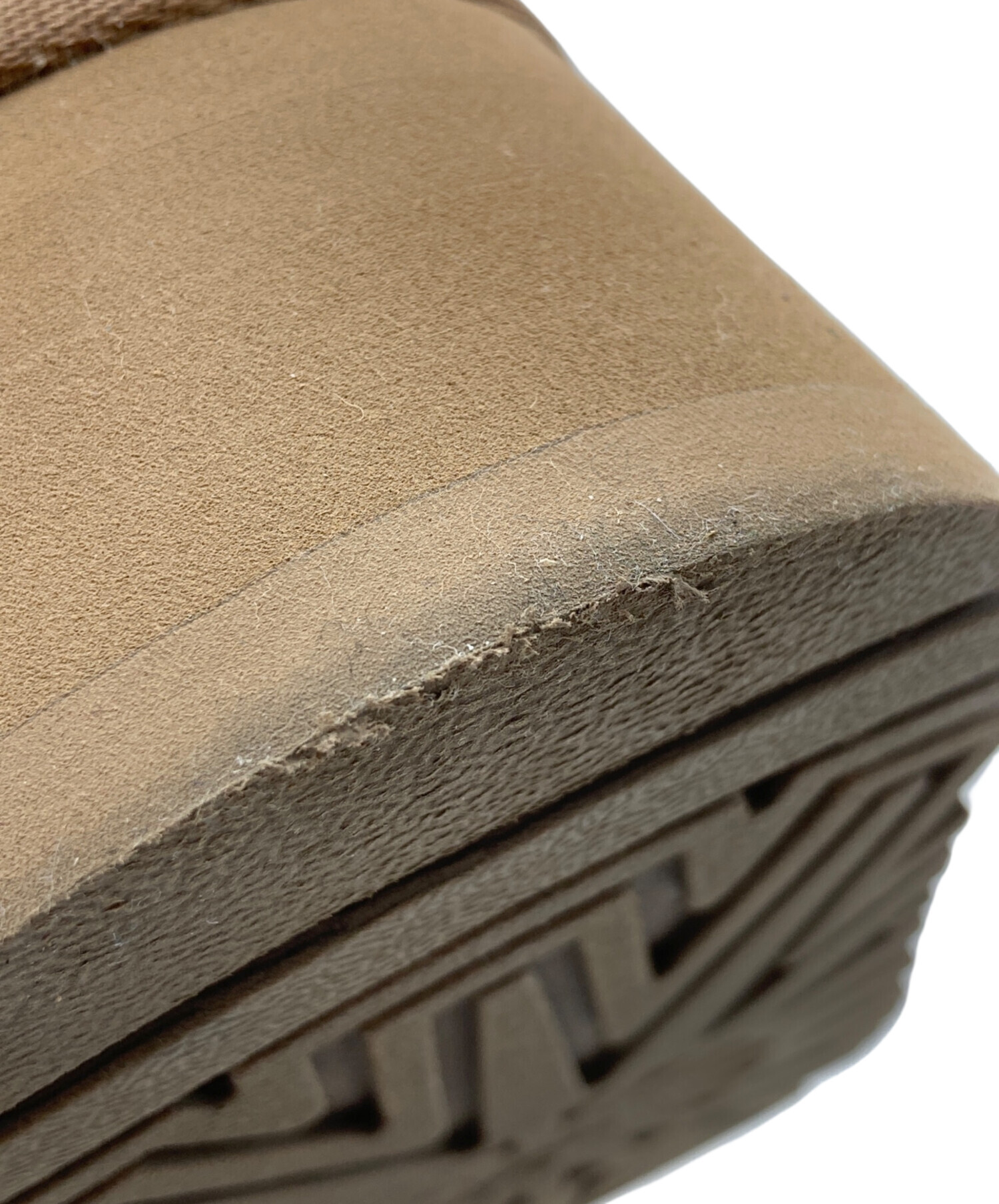 中古・古着通販】UGG (アグ) 厚底ムートンブーツ ブラウン サイズ:24cm