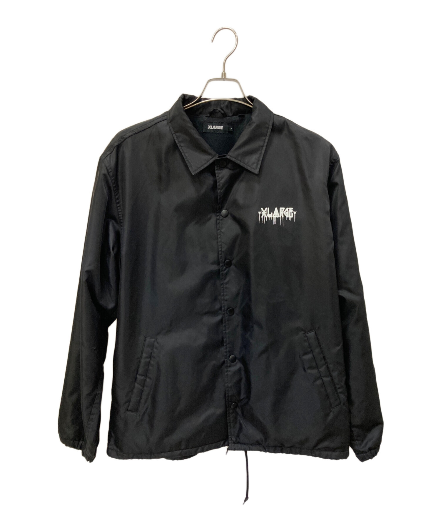   ブラック（Lサイズ）古着。 中古・古着通販】X-LARGE (エクストララージ) コーチジャケット