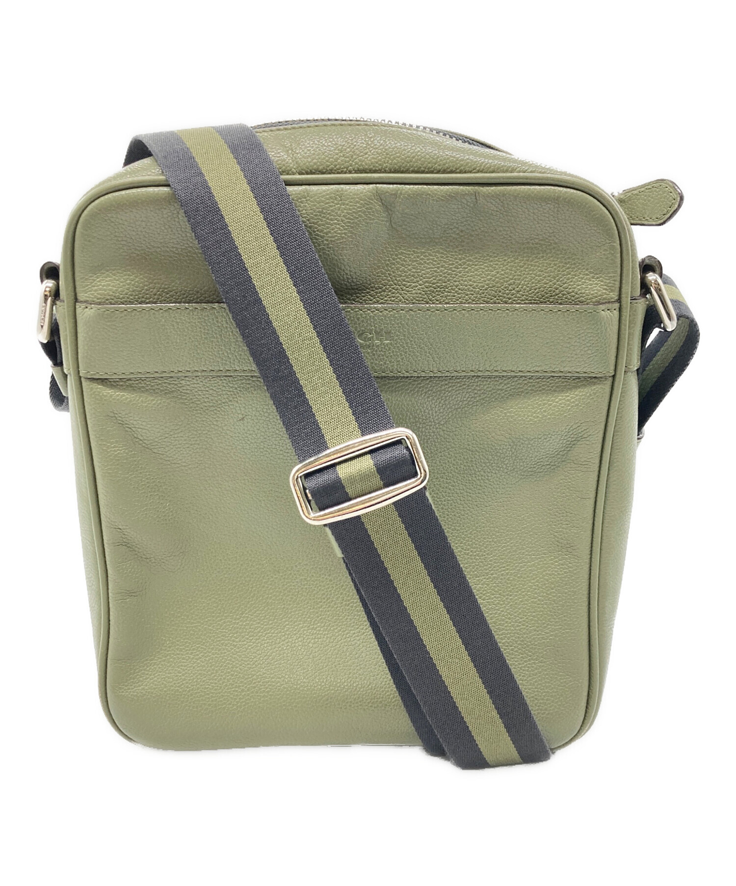 中古・古着通販】COACH (コーチ) ショルダーバッグ オリーブ｜ブランド 