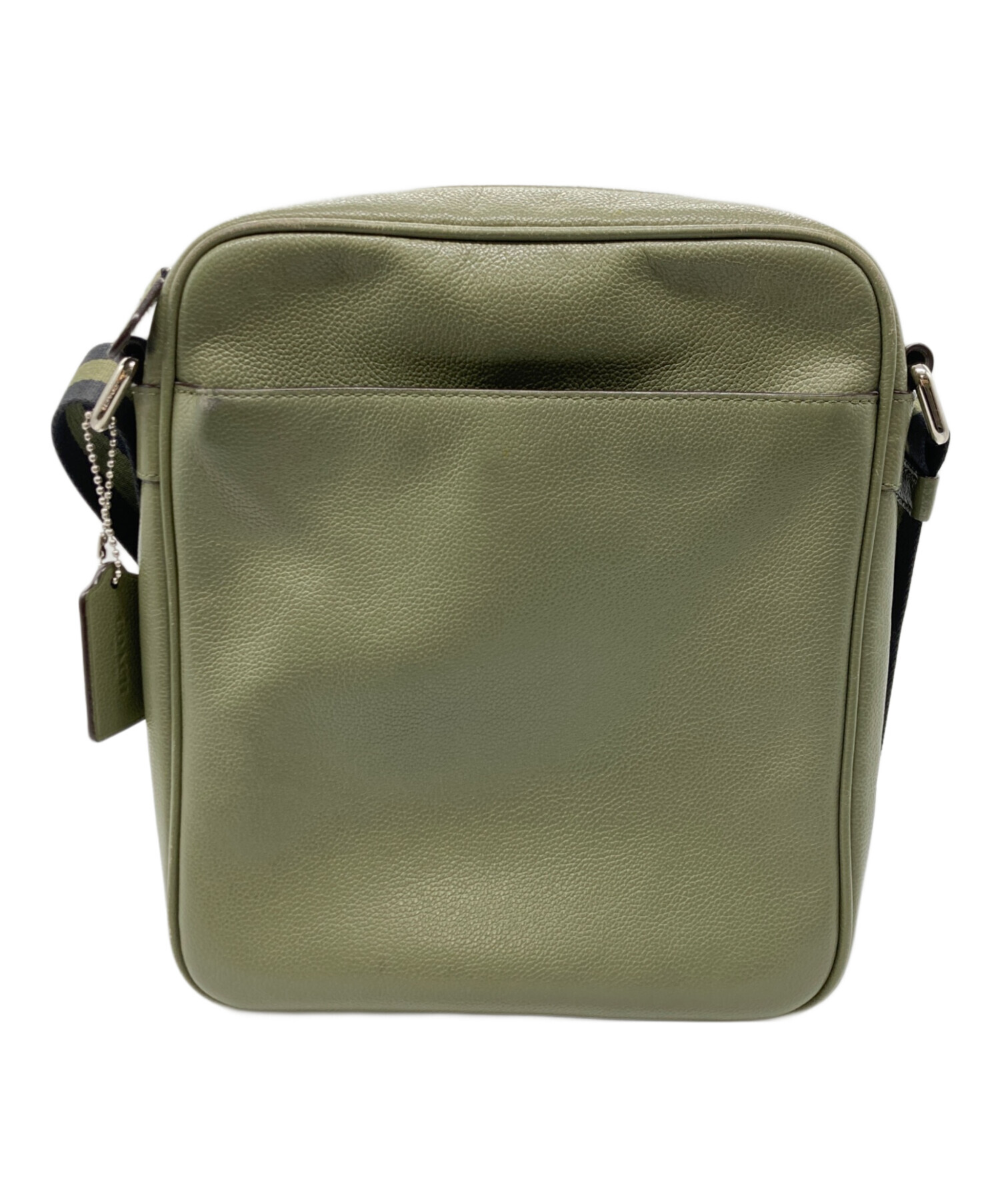 中古・古着通販】COACH (コーチ) ショルダーバッグ オリーブ｜ブランド 