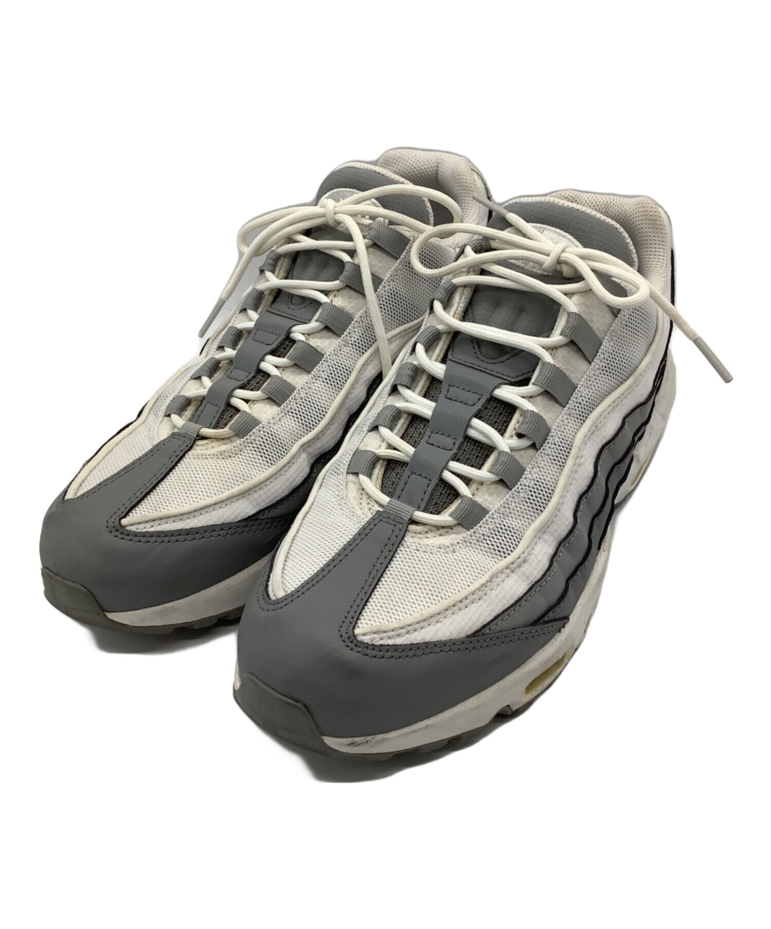 中古・古着通販】NIKE (ナイキ) AIR MAX95 グレー×ホワイト サイズ 