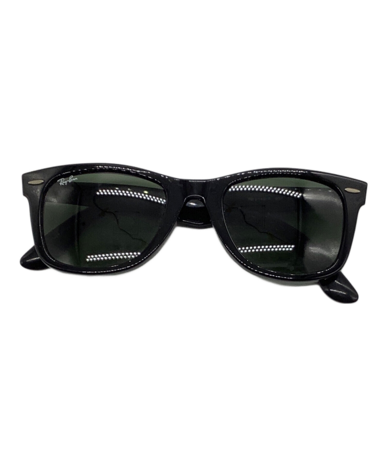 Ray-Ban WAYFARER サングラス ブラック80年代ビンテージ 美品 中古・古着通販】RAY-BAN (レイバン) サングラス ブラック｜ブランド
