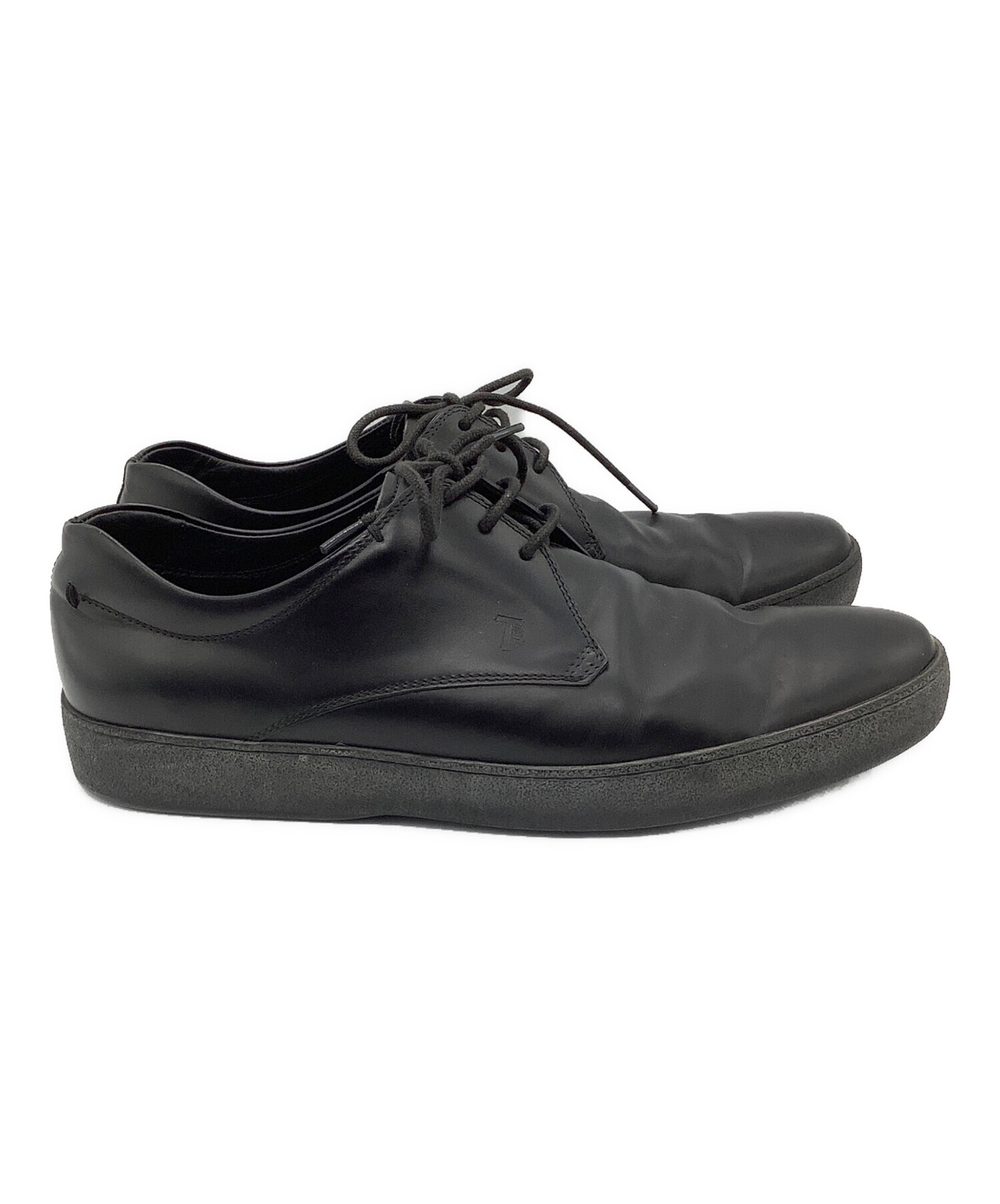 中古・古着通販】TOD'S (トッズ) レザーシューズ ブラック サイズ:6 1