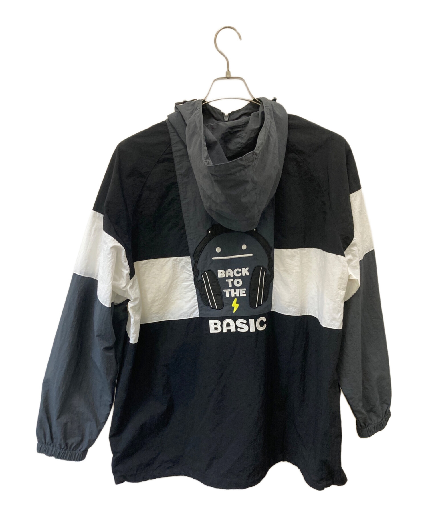 中古・古着通販】graniph (グラニフ) ナイロンパーカー ブラック 