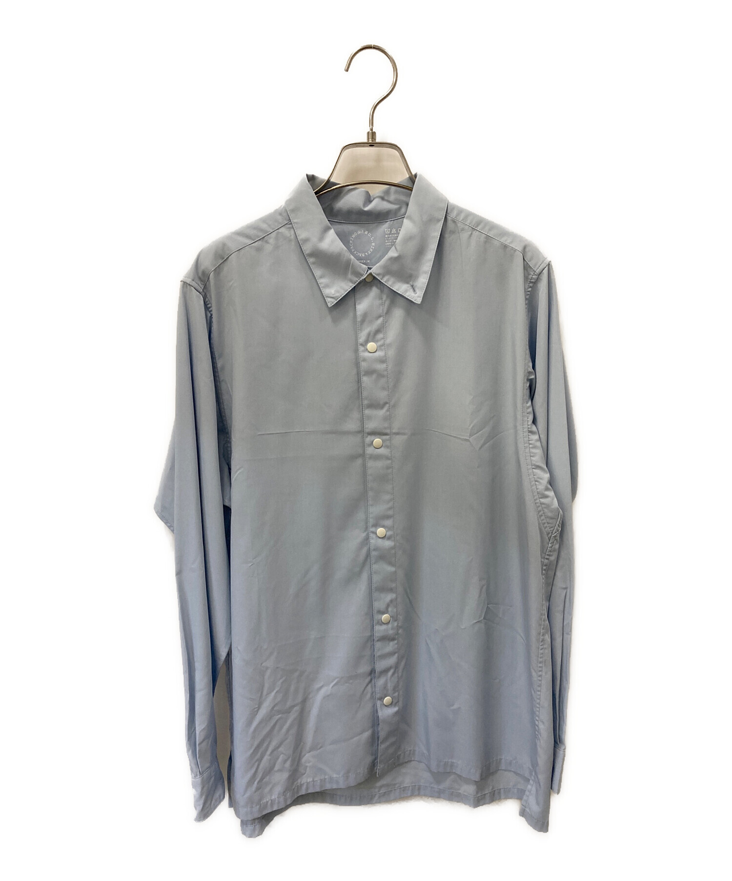 中古・古着通販】山と道 (ヤマトミチ) Bamboo Shirt ブルー サイズ:M
