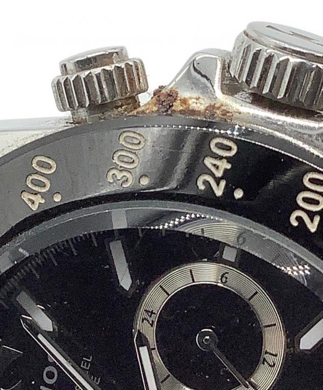 中古・古着通販】TECHNOS (テクノス) クロノグラフ ブラック｜ブランド