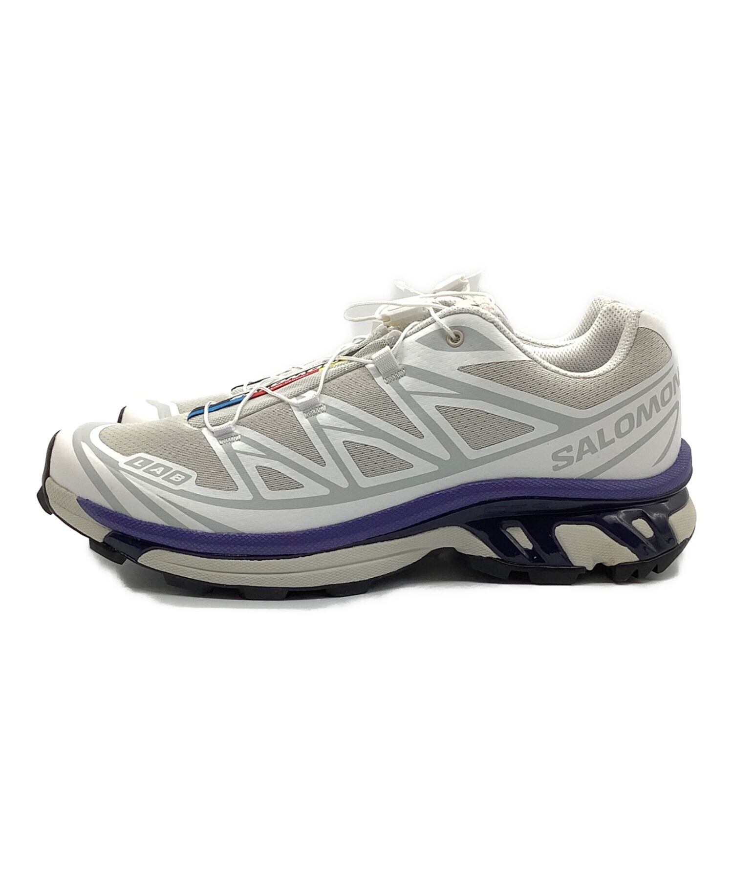 中古・古着通販】SALOMON (サロモン) スニーカー ホワイト×パープル 