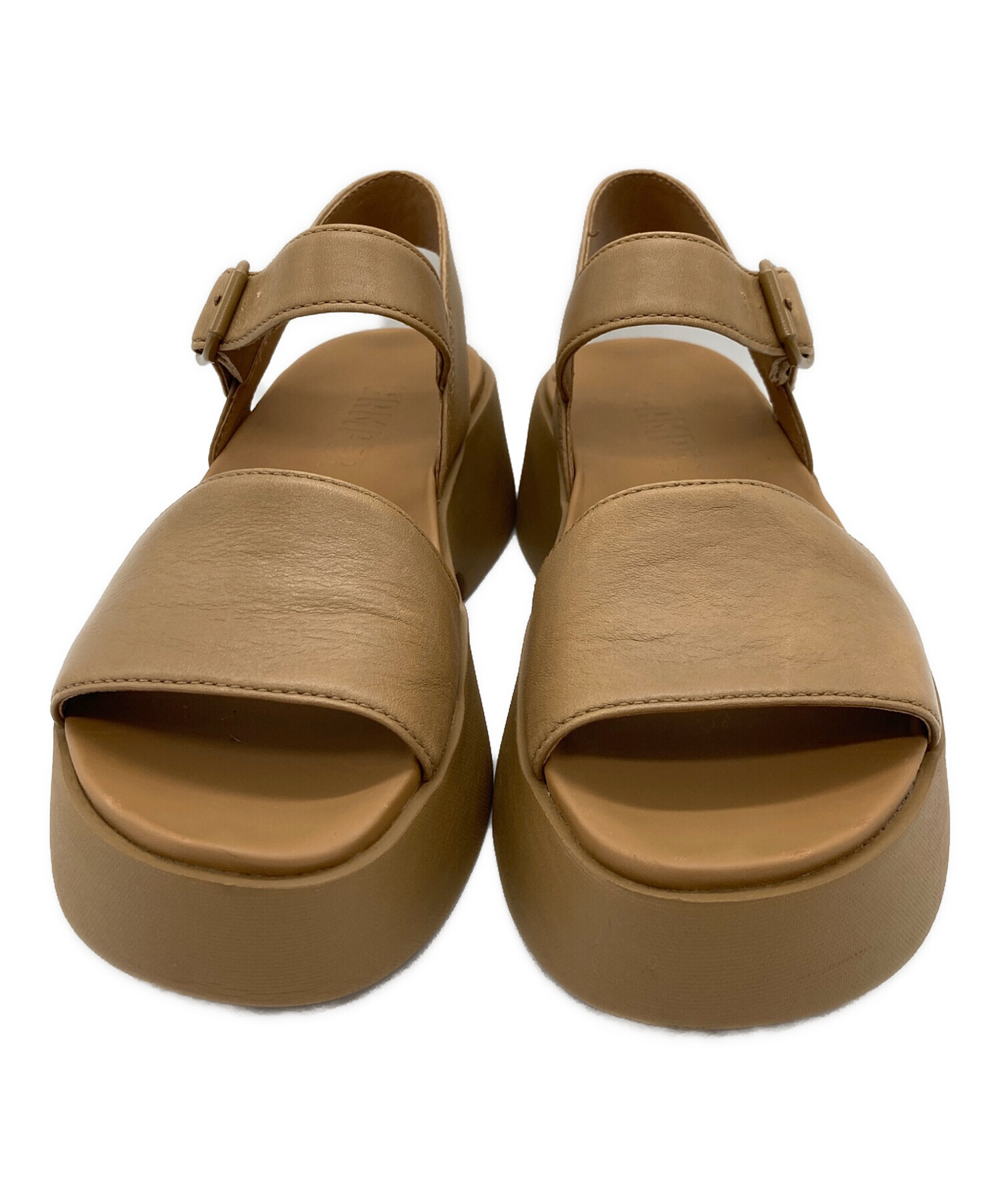 中古・古着通販】CAMPER (カンペール) ストラップサンダル ブラウン 