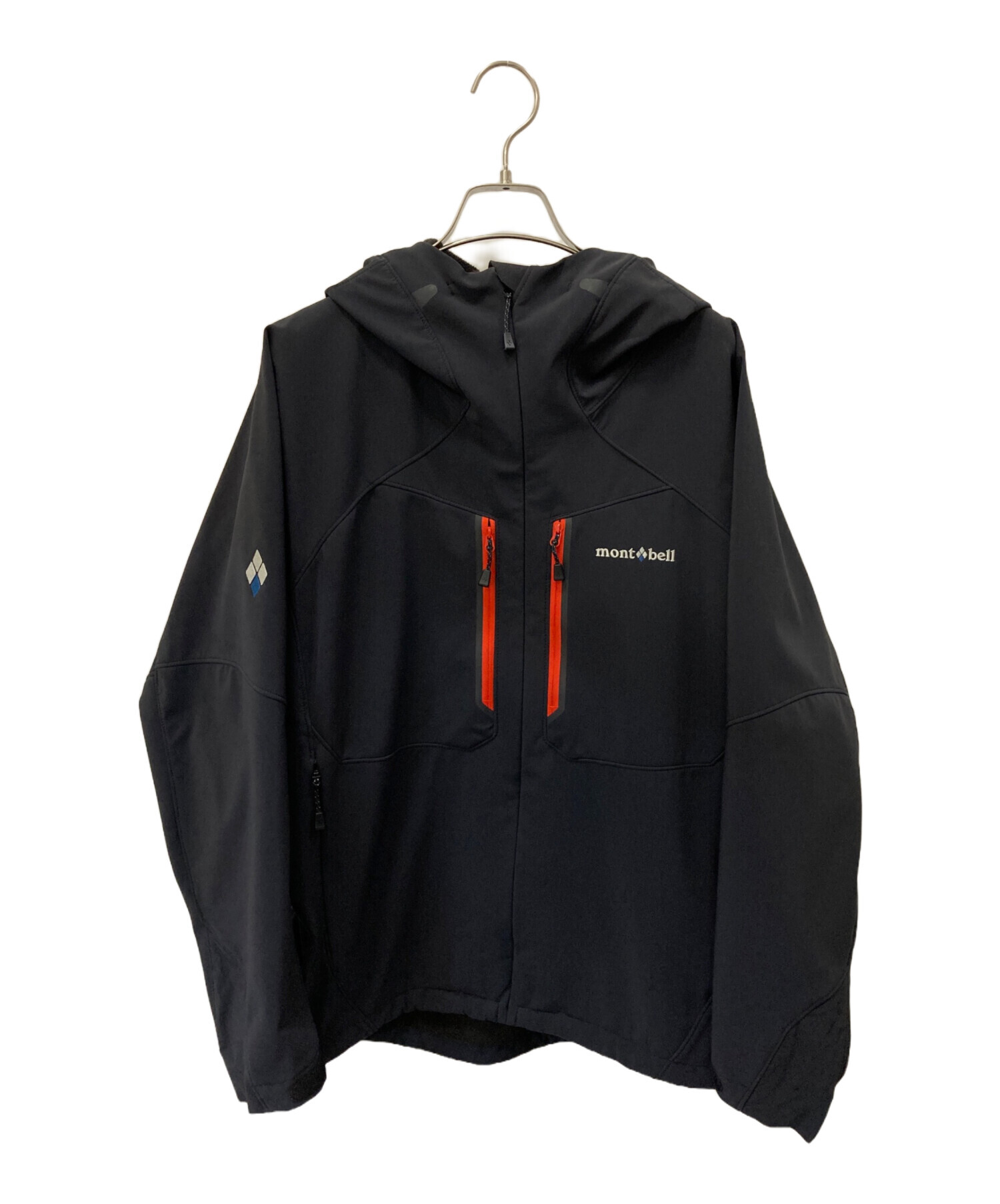 mont-bell モンベル パウダーシェッド パーカ 黒 ブラック XL mont-bell(モンベル) / パウダーシェッド パーカ/XL/ポリエステル/BLK