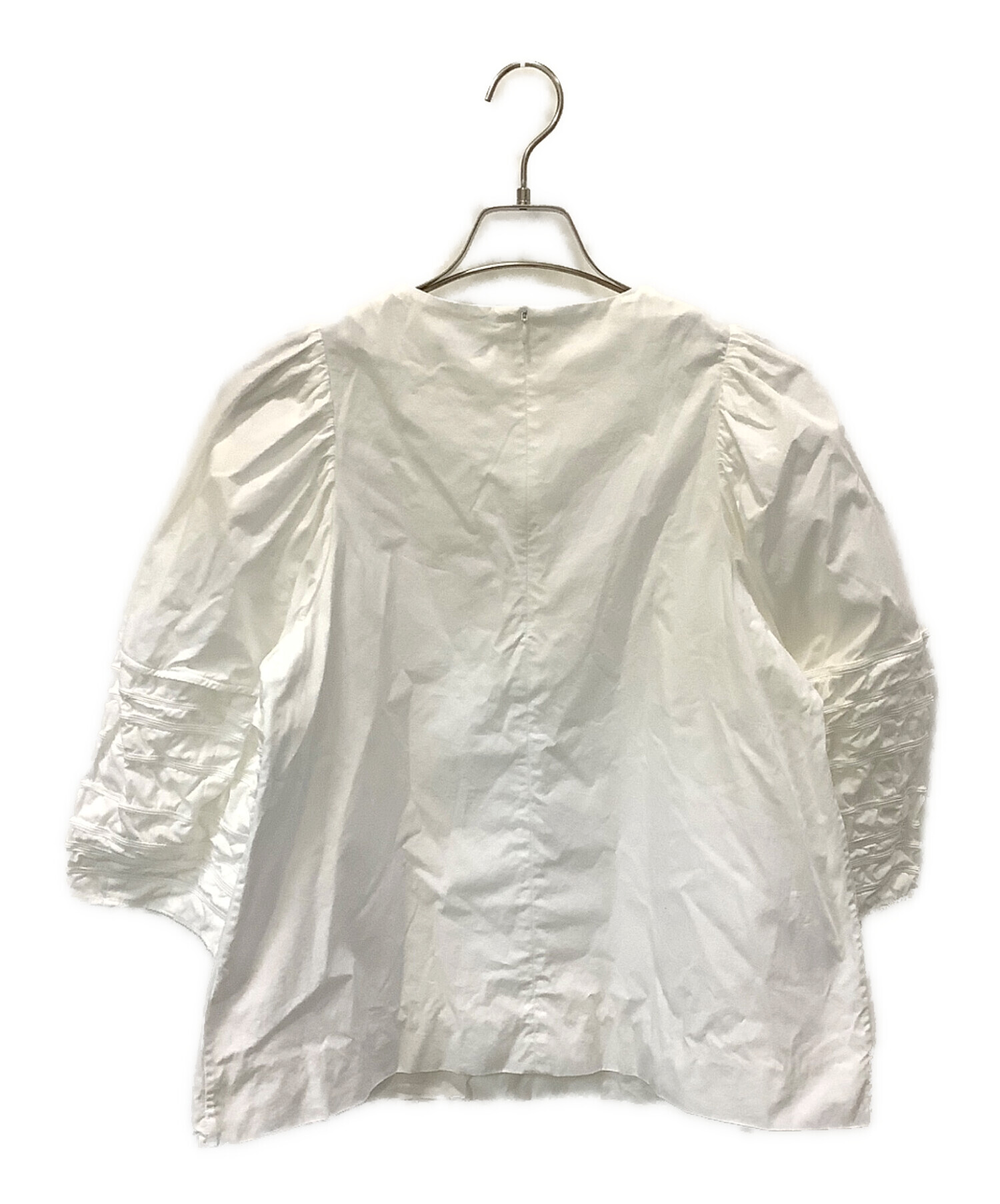 中古・古着通販】LUDLOW (ラドロー) ブラウス ホワイト サイズ:FREE