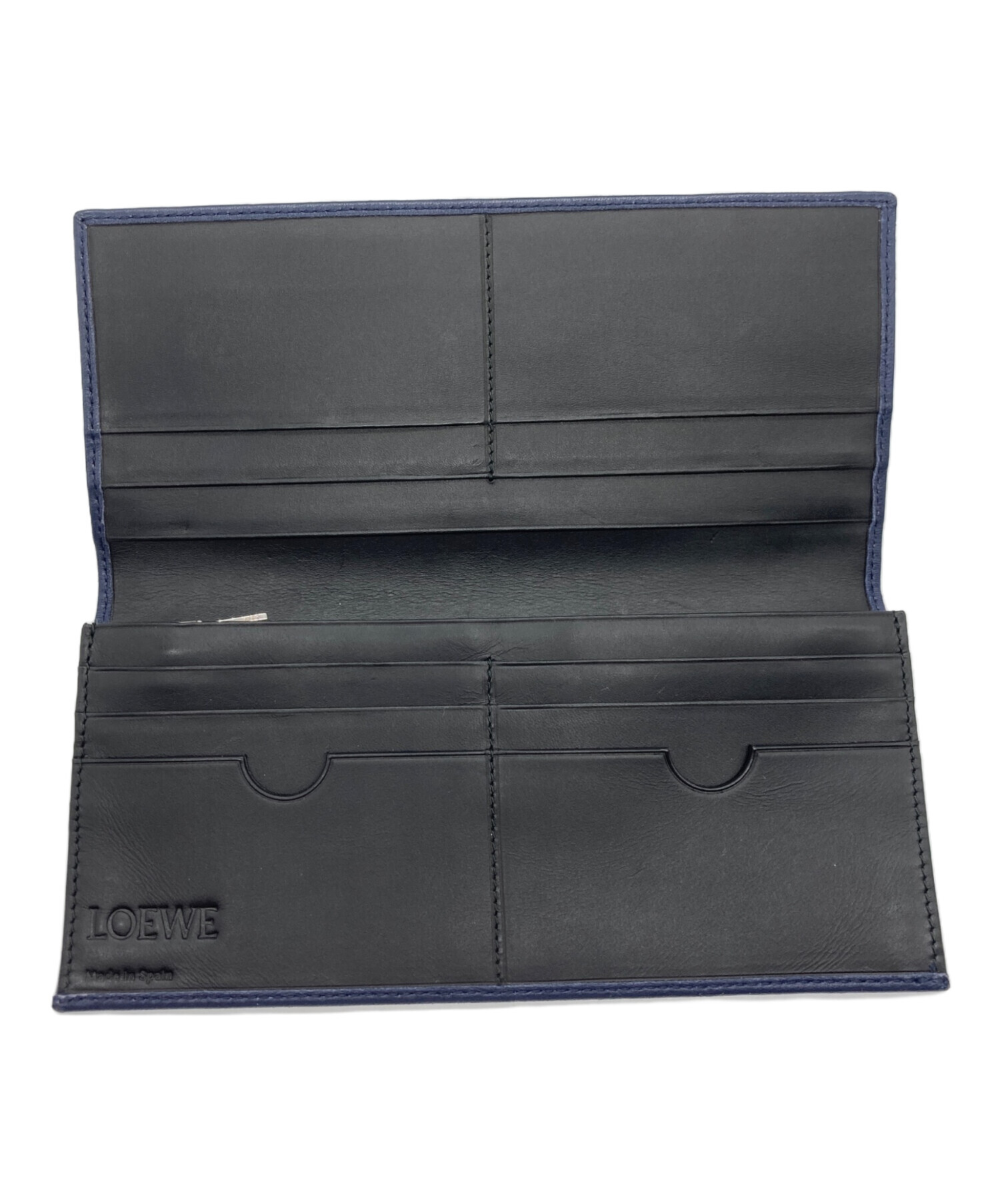 中古・古着通販】LOEWE (ロエベ) 長財布 ネイビー｜ブランド・古着通販 