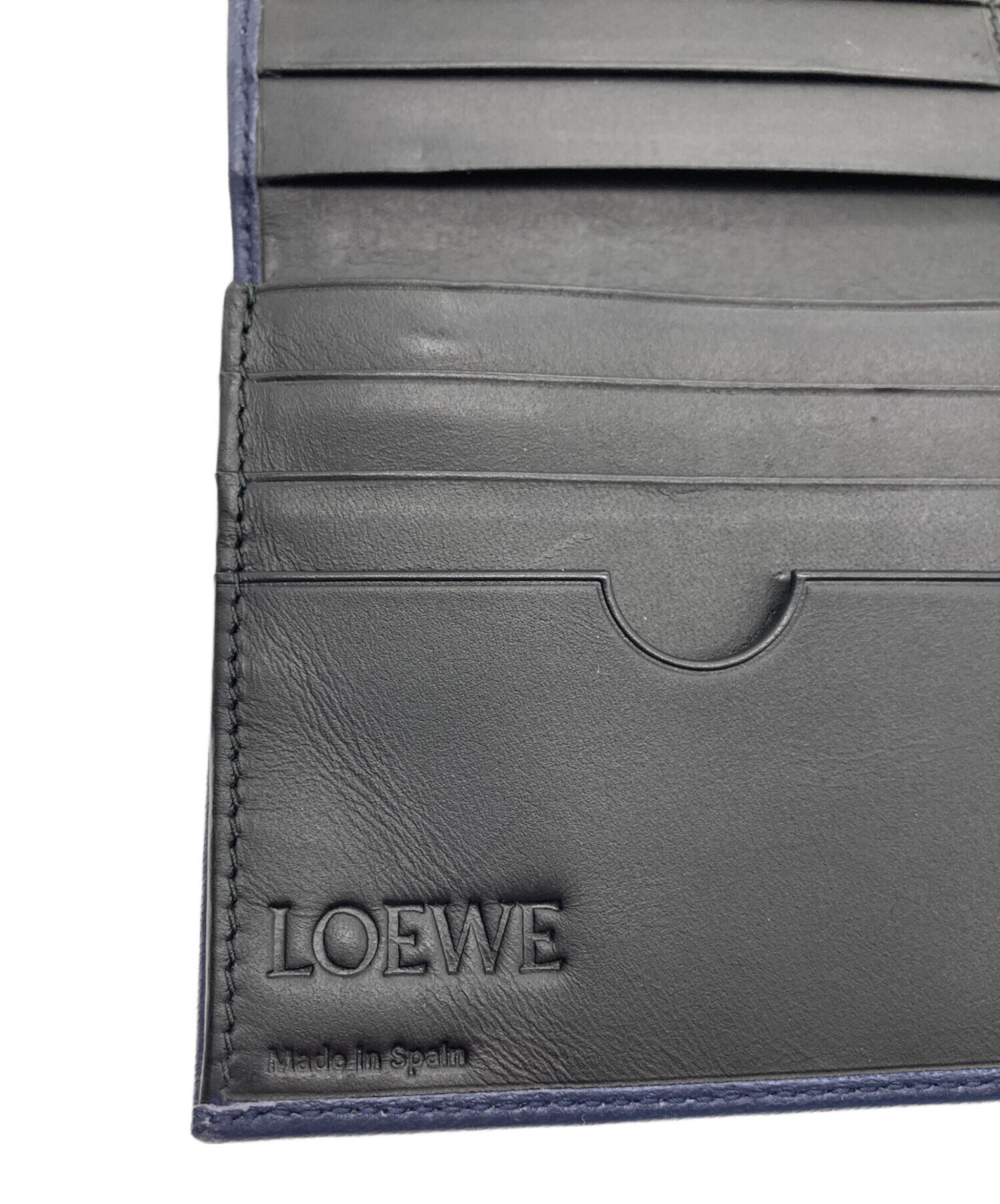 中古・古着通販】LOEWE (ロエベ) 長財布 ネイビー｜ブランド・古着通販 