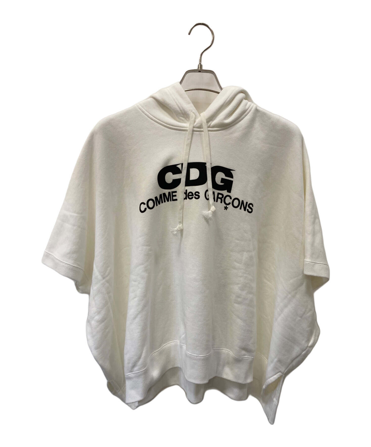中古・古着通販】CDG (シーディージー) ロゴプリントポンチョ 