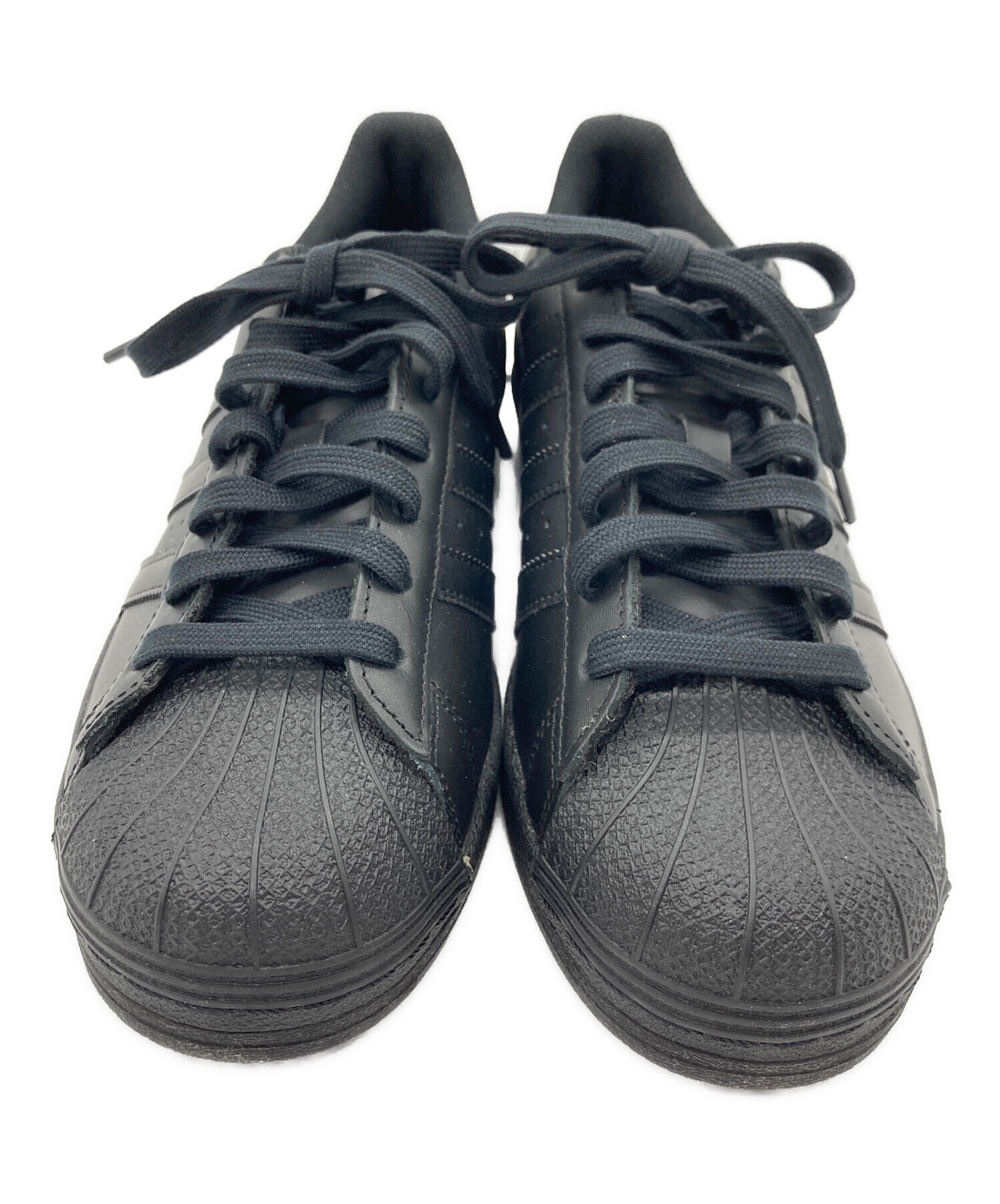 中古・古着通販】adidas (アディダス) SUPER STAR ブラック サイズ 