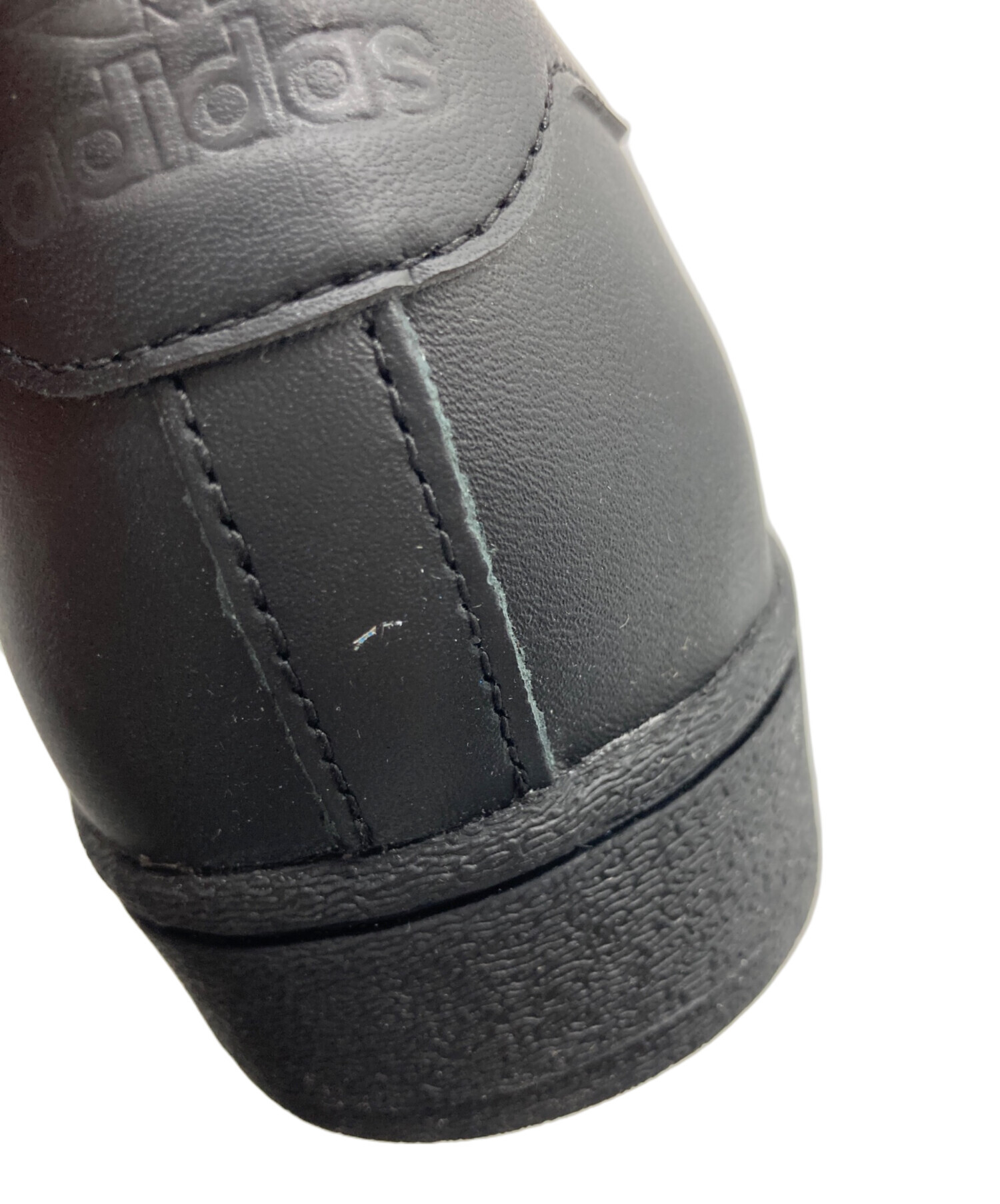 中古・古着通販】adidas (アディダス) SUPER STAR ブラック サイズ 