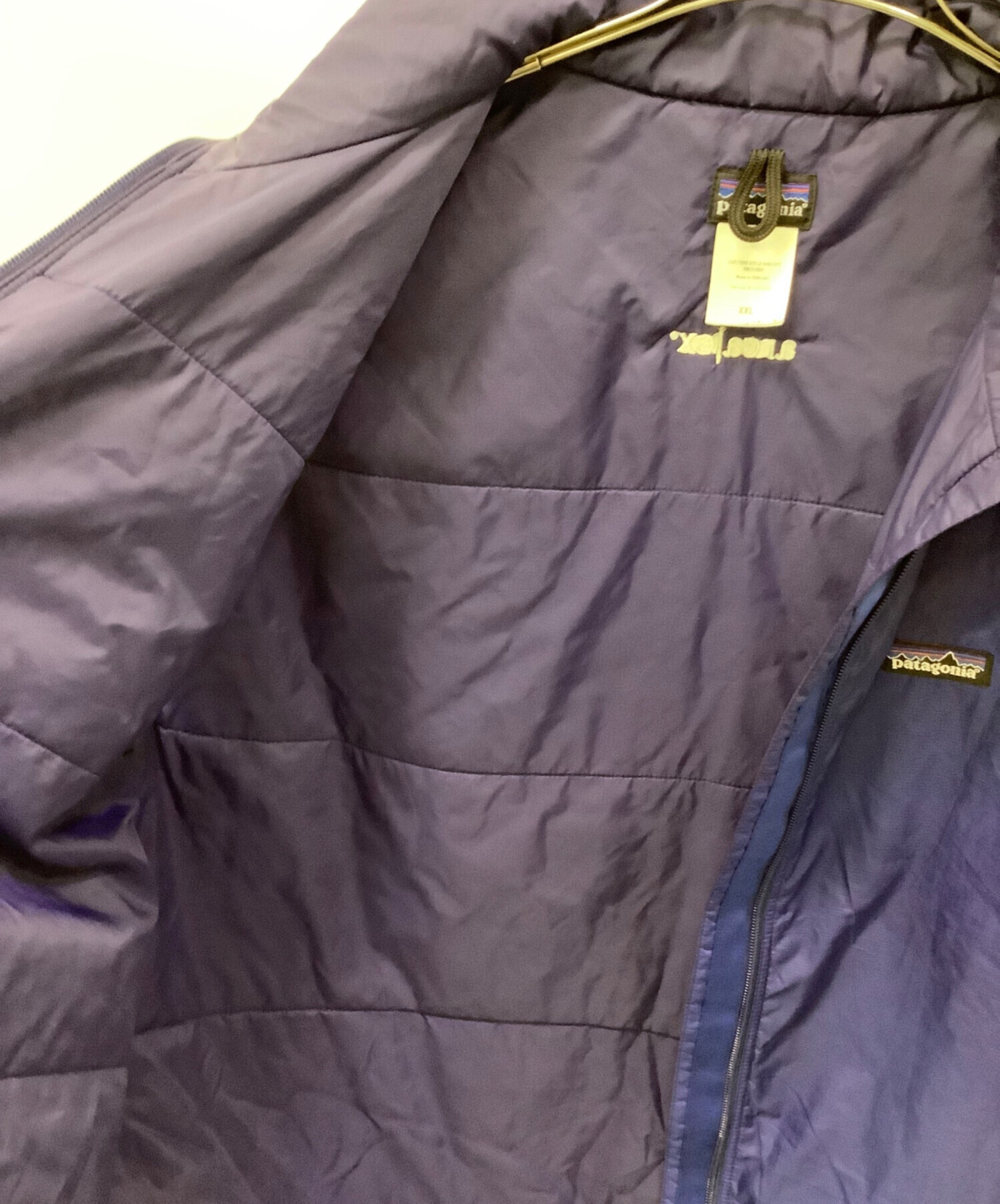 中古・古着通販】Patagonia (パタゴニア) パフボールベスト ブルー