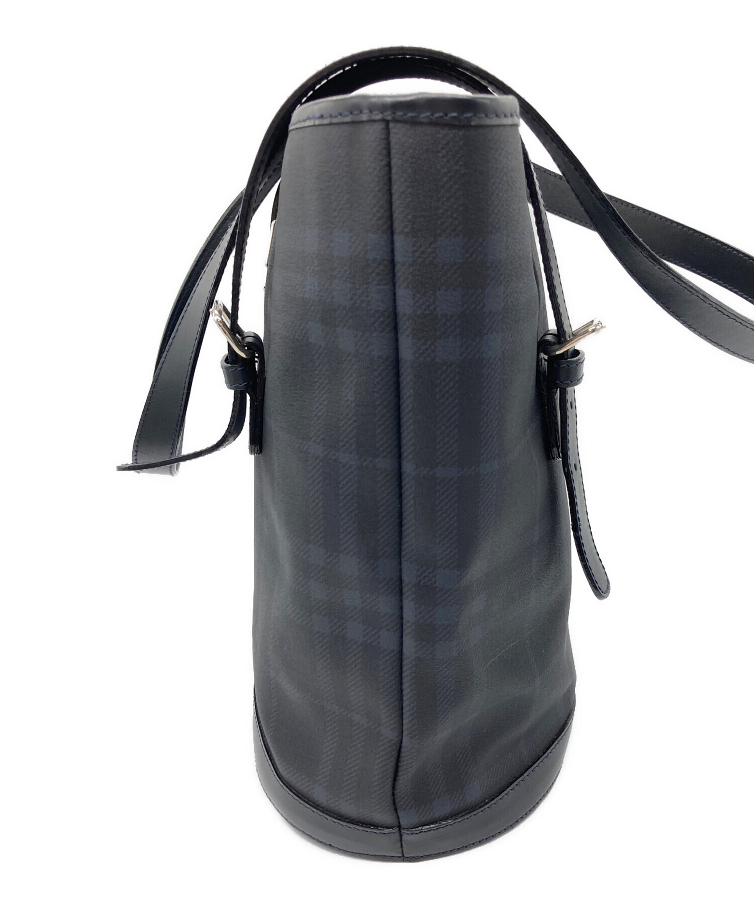 中古・古着通販】BURBERRY (バーバリー) トートバッグ ネイビー