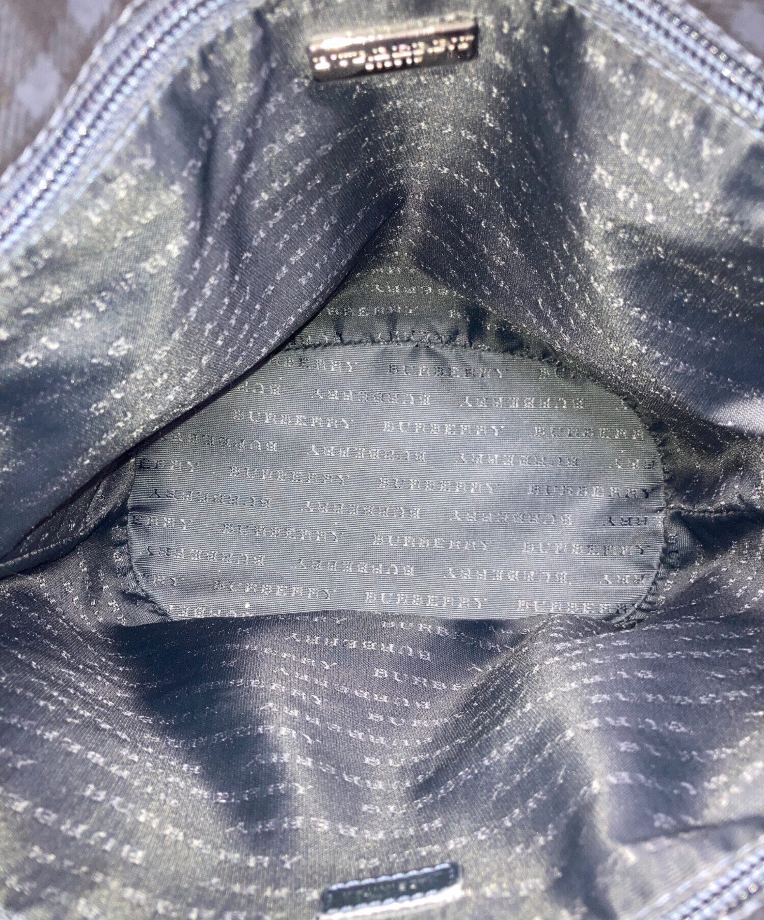 中古・古着通販】BURBERRY (バーバリー) トートバッグ ネイビー