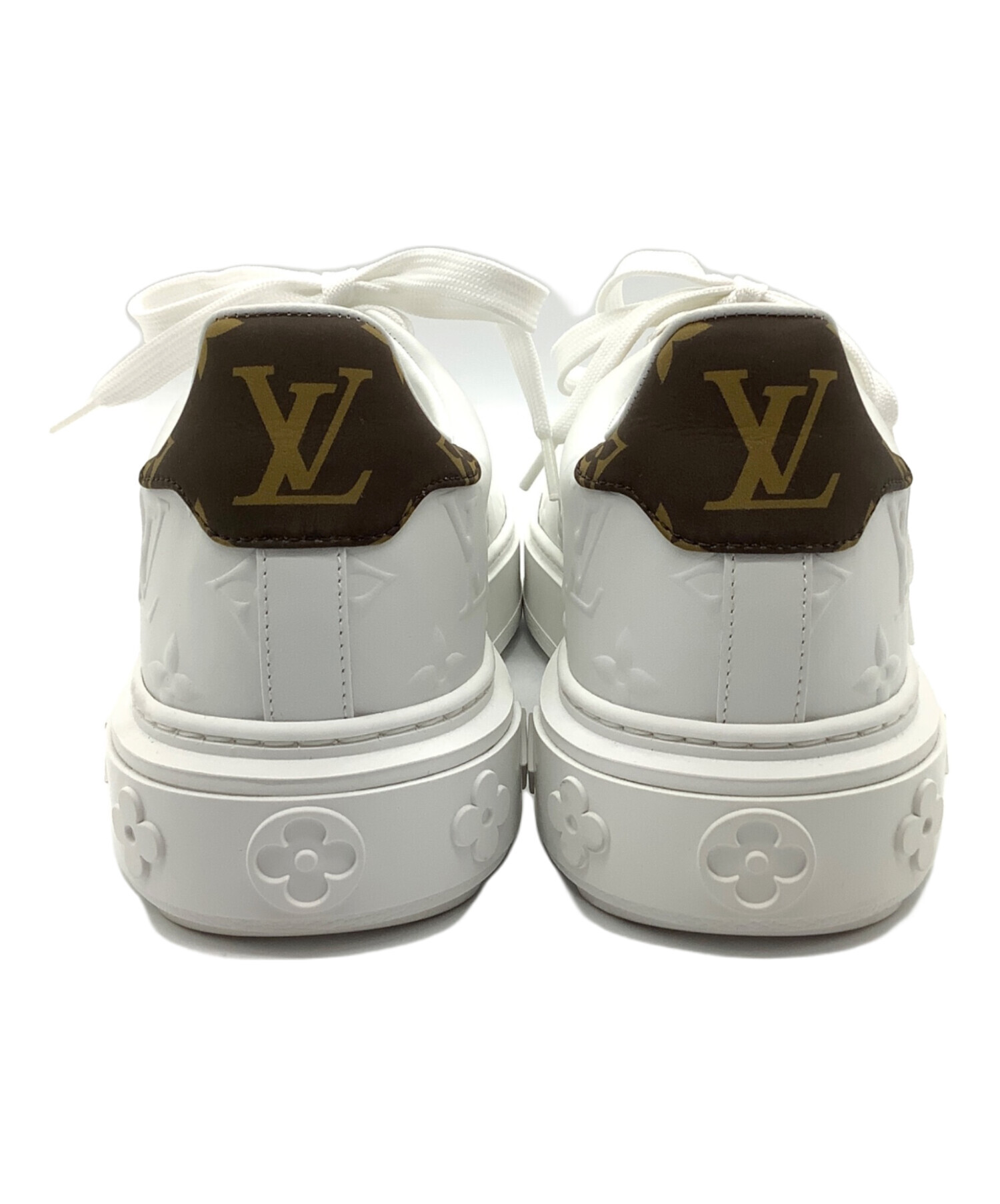 最終　ルイヴィトン　モノグラム　タイムアウトライン　スニーカー　サイズ37.5 LOUIS VUITTON ルイヴィトン タイムアウトライン スニーカー37.5