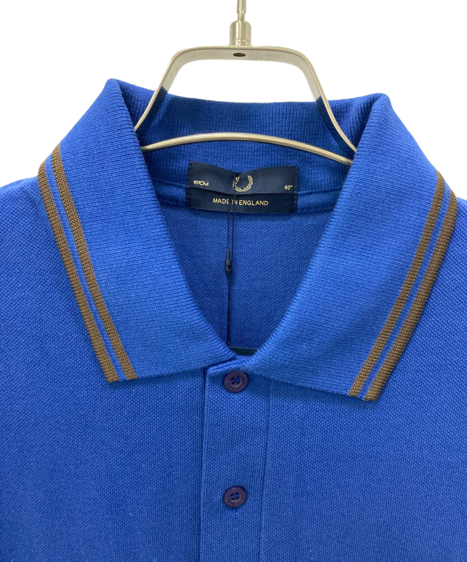 中古・古着通販】FRED PERRY (フレッドペリー) ポロシャツ ブルー