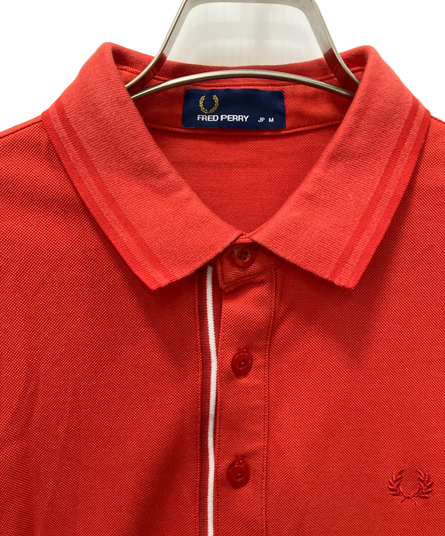 中古・古着通販】FRED PERRY (フレッドペリー) ポロシャツ レッド