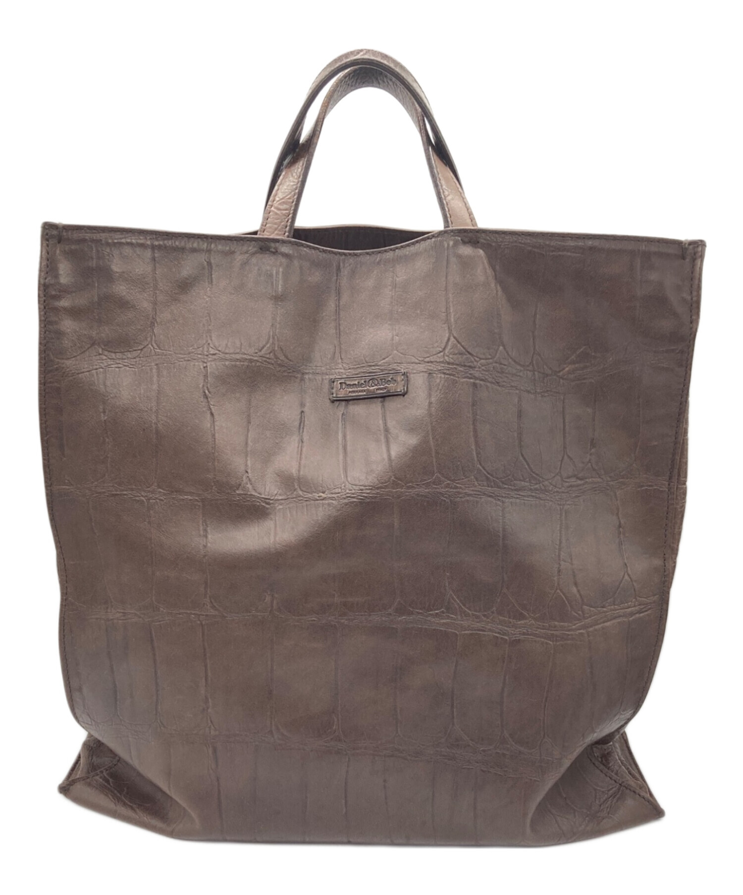 Daniel＆Bob BARBERA トートバッグ ブラウン Daniel＆Bob BARBERA
