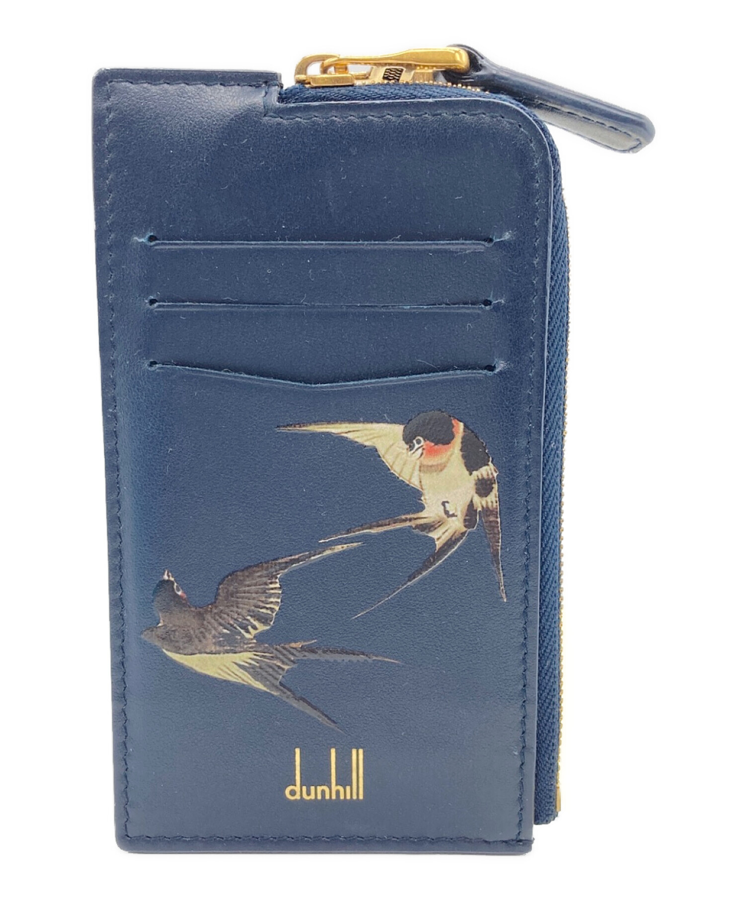 中古・古着通販】dunhill (ダンヒル) コインケース ネイビー｜ブランド 