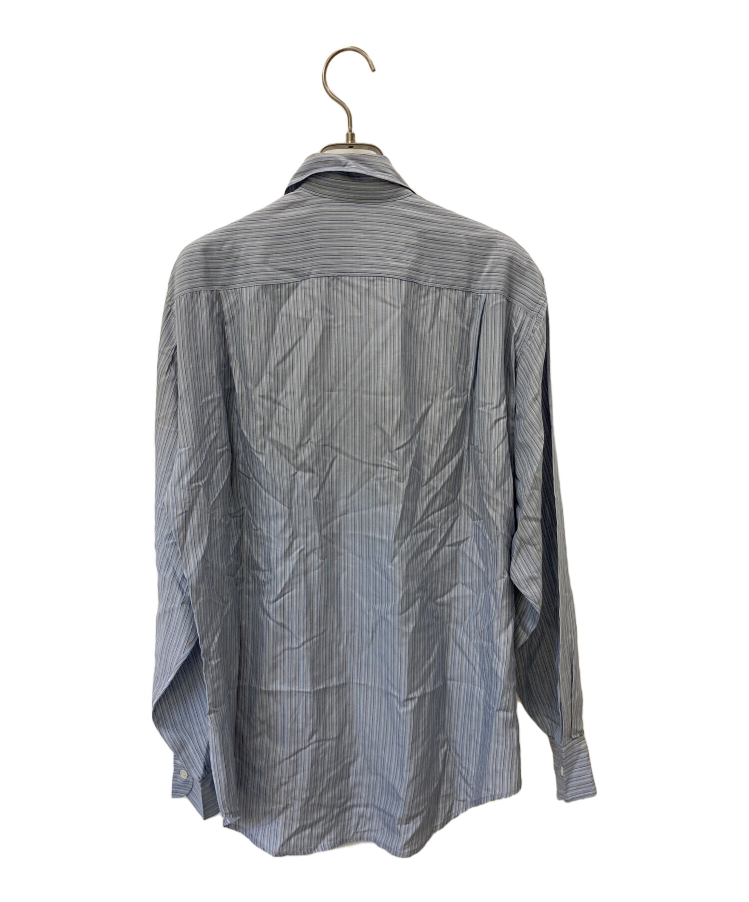 中古・古着通販】RALPH LAUREN (ラルフローレン) シルクシャツ ブルー