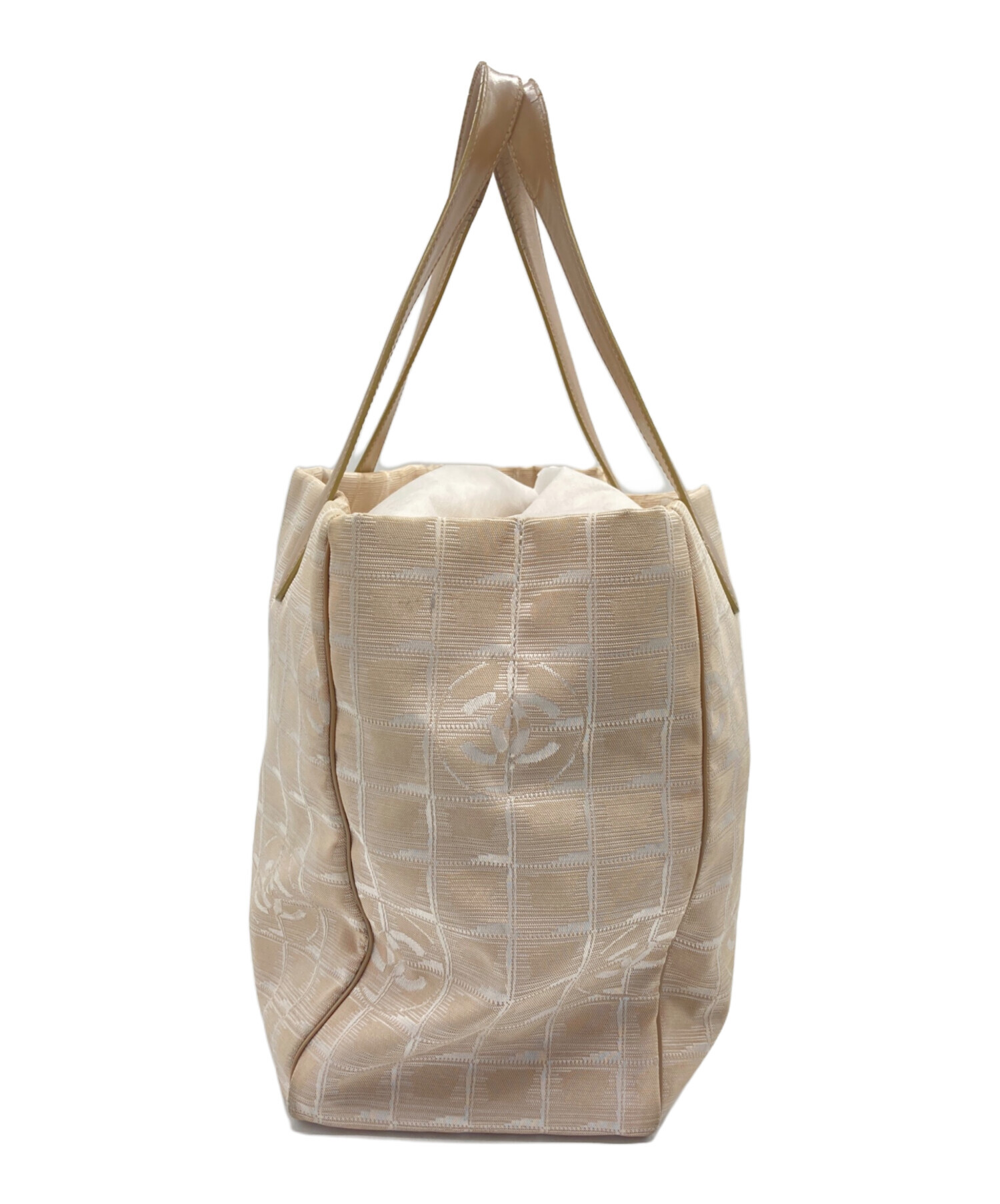 中古・古着通販】CHANEL (シャネル) トートバッグ ベージュ｜ブランド