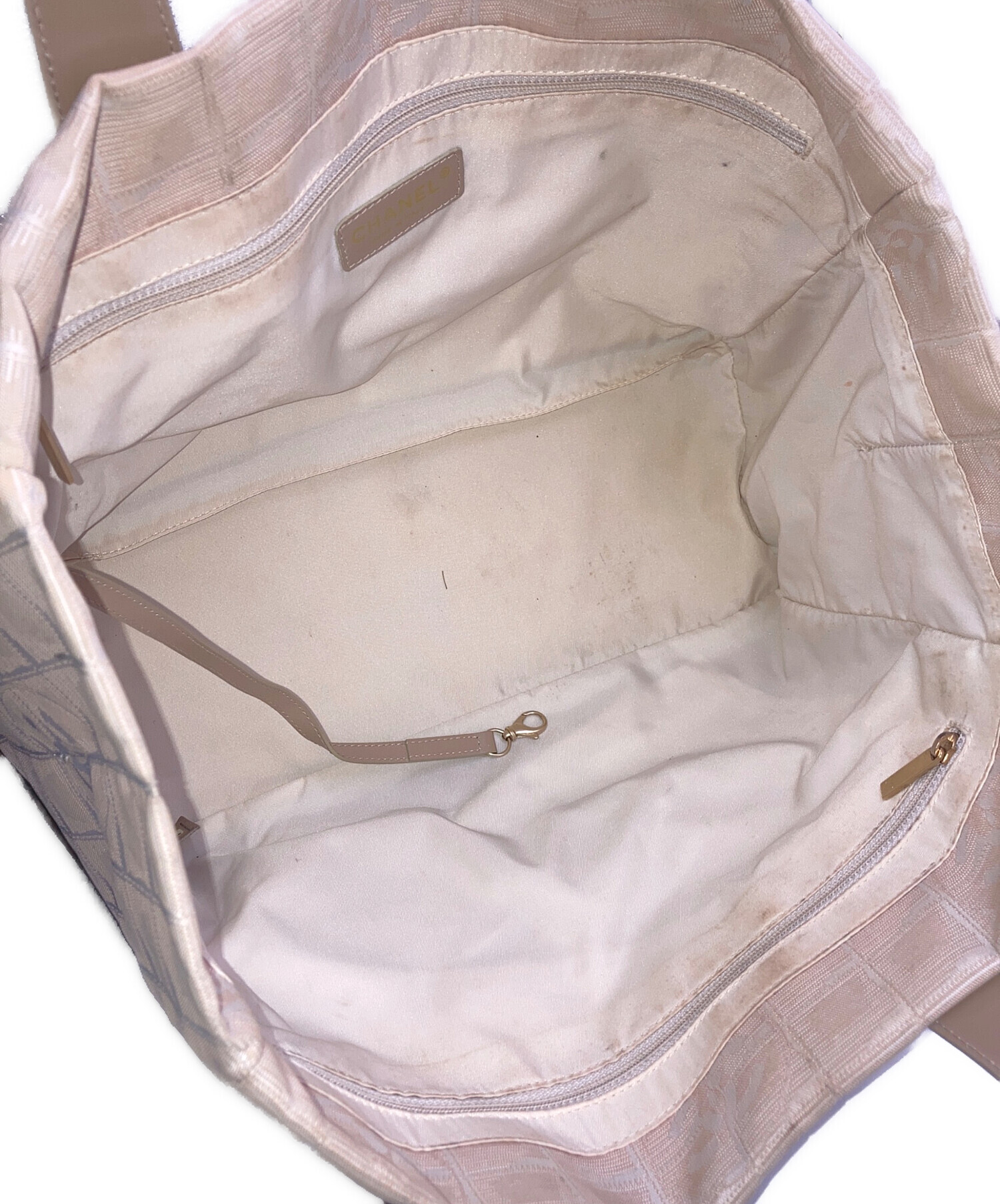 中古・古着通販】CHANEL (シャネル) トートバッグ ベージュ｜ブランド 