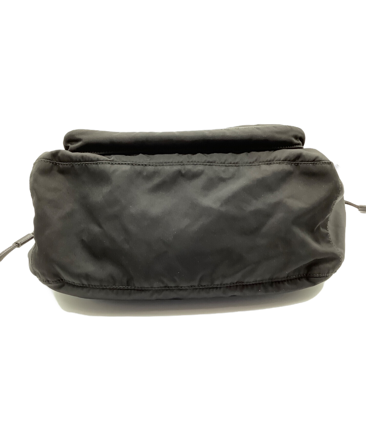中古・古着通販】PRADA (プラダ) ナイロンショルダーバッグ ブラック