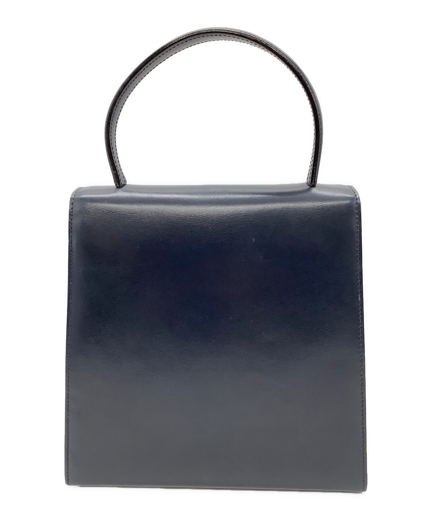 中古・古着通販】CELINE (セリーヌ) ハンドバッグ ネイビー｜ブランド
