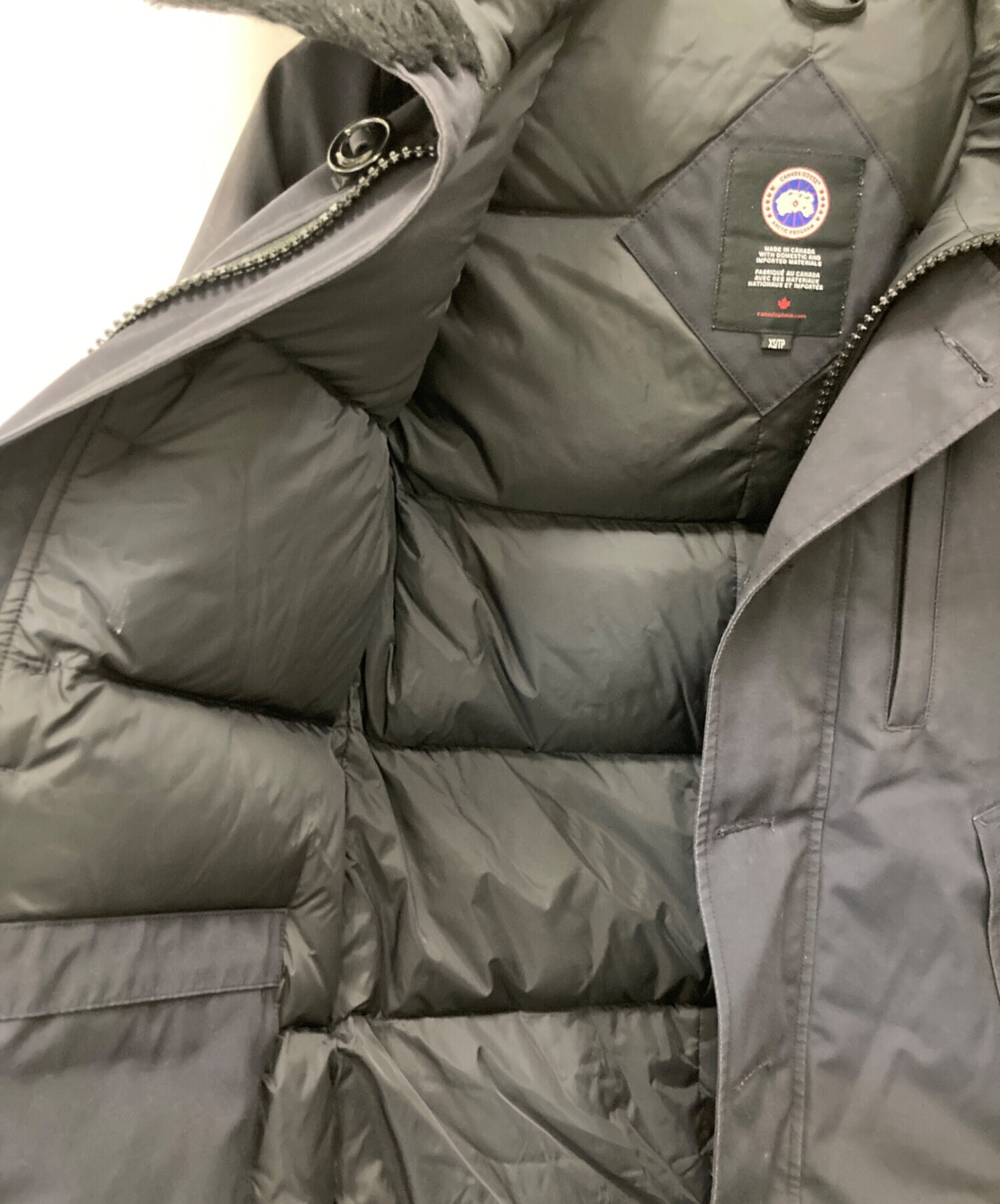 中古・古着通販】CANADA GOOSE (カナダグース) ジャスパー ブラック