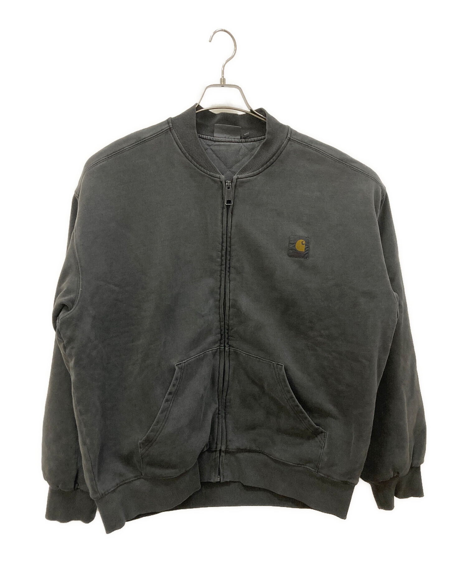 中古・古着通販】CarHartt (カーハート) ジップブルゾン グレー サイズ 