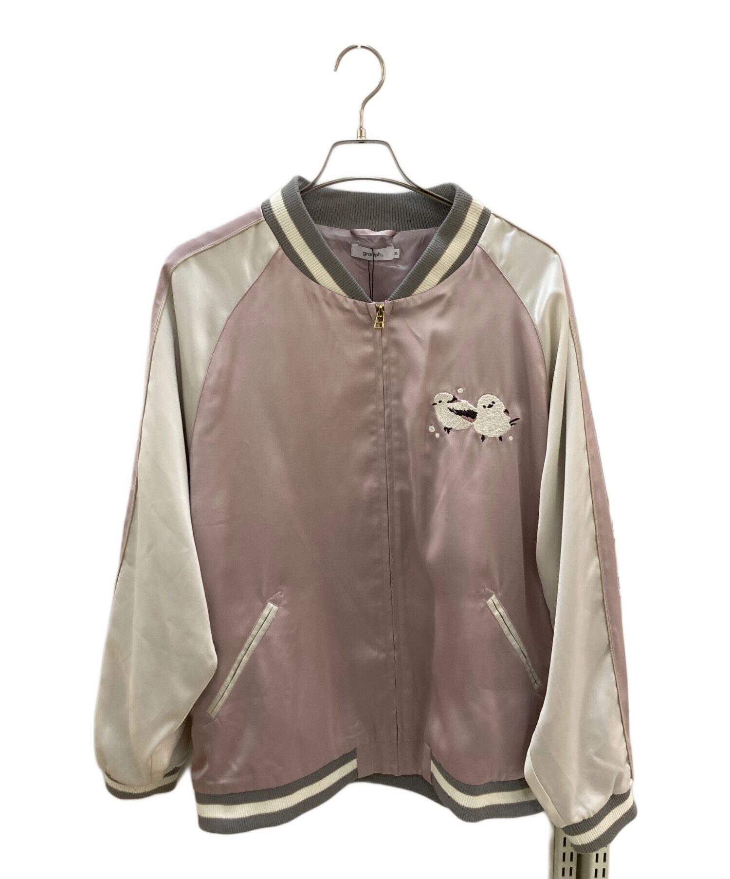 中古・古着通販】graniph (グラニフ) スカジャン ピンク サイズ:XL