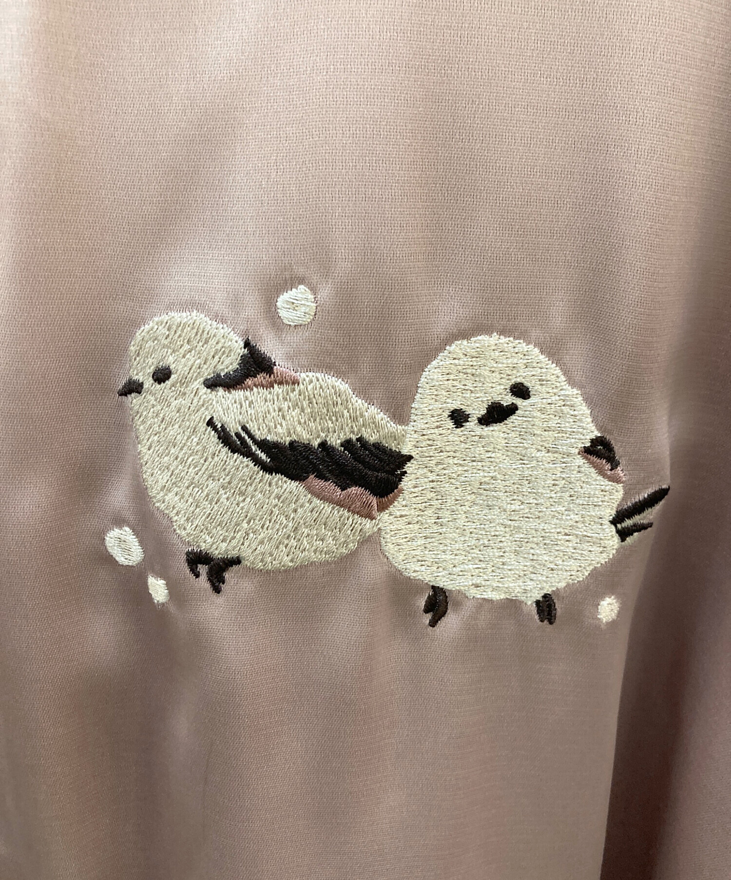 【完売品】graniph グラニフ　シマエナガ　ピンク　刺繍　スカジャン　M 中古・古着通販】graniph (グラニフ) スカジャン ピンク サイズ:XL