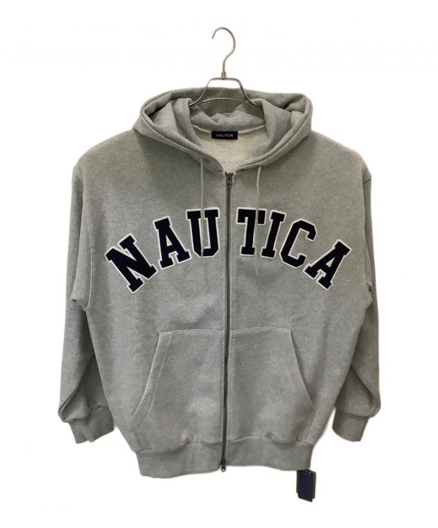 中古・古着通販】NAUTICA (ノーティカ) ジップパーカー グレー サイズ