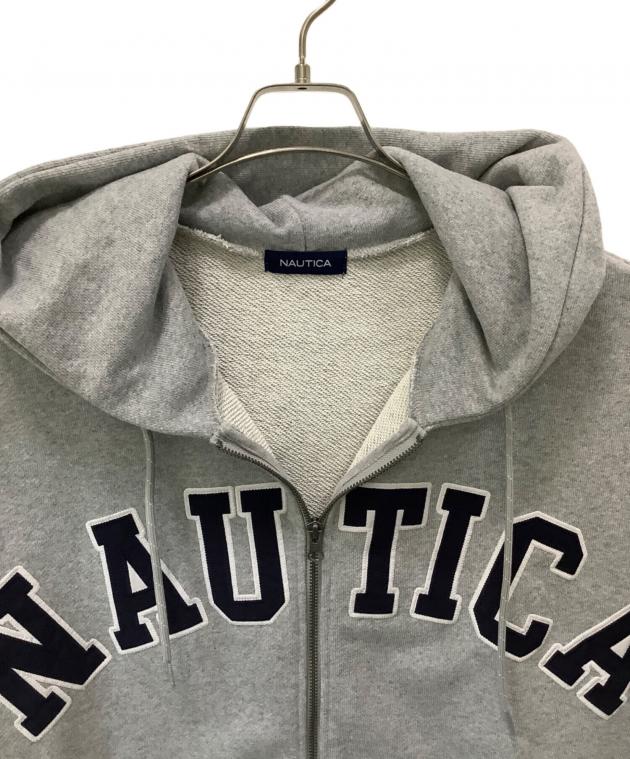 中古・古着通販】NAUTICA (ノーティカ) ジップパーカー グレー サイズ