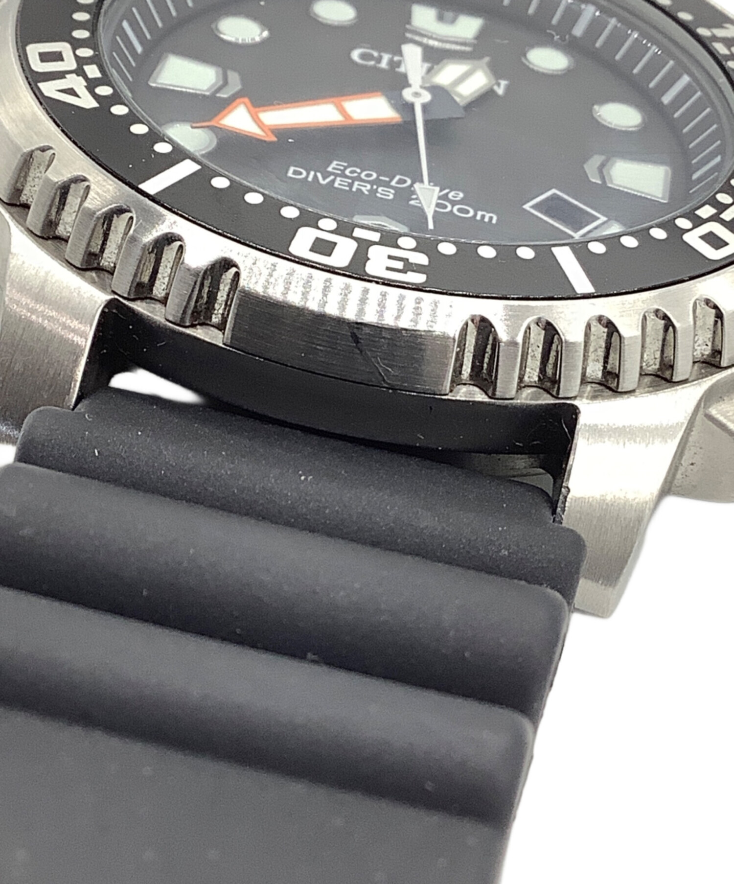 中古・古着通販】CITIZEN (シチズン) ダイバーズウォッチ ブラック