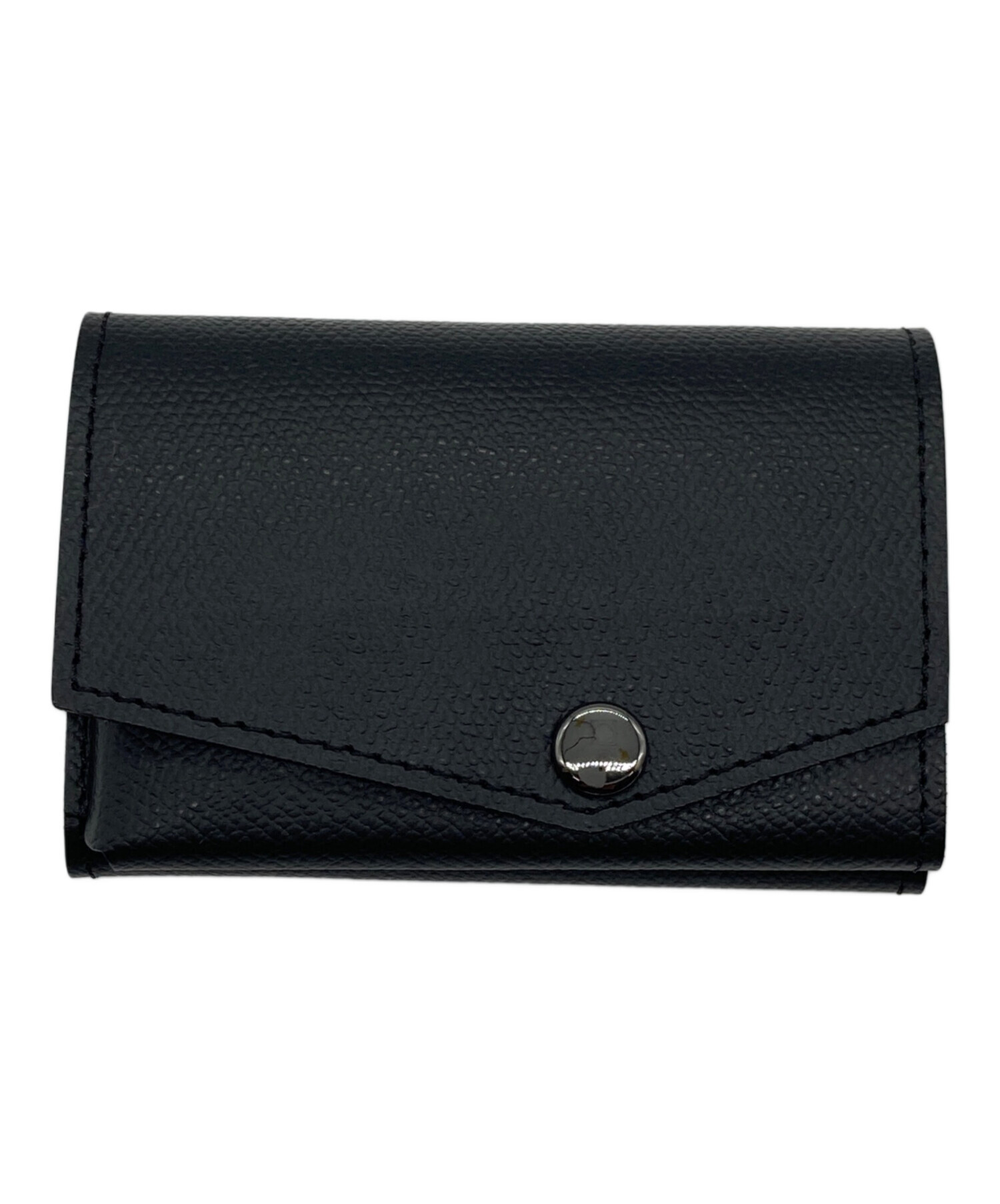 中古・古着通販】abrasus (アブラサス) 3つ折り財布 ブラック