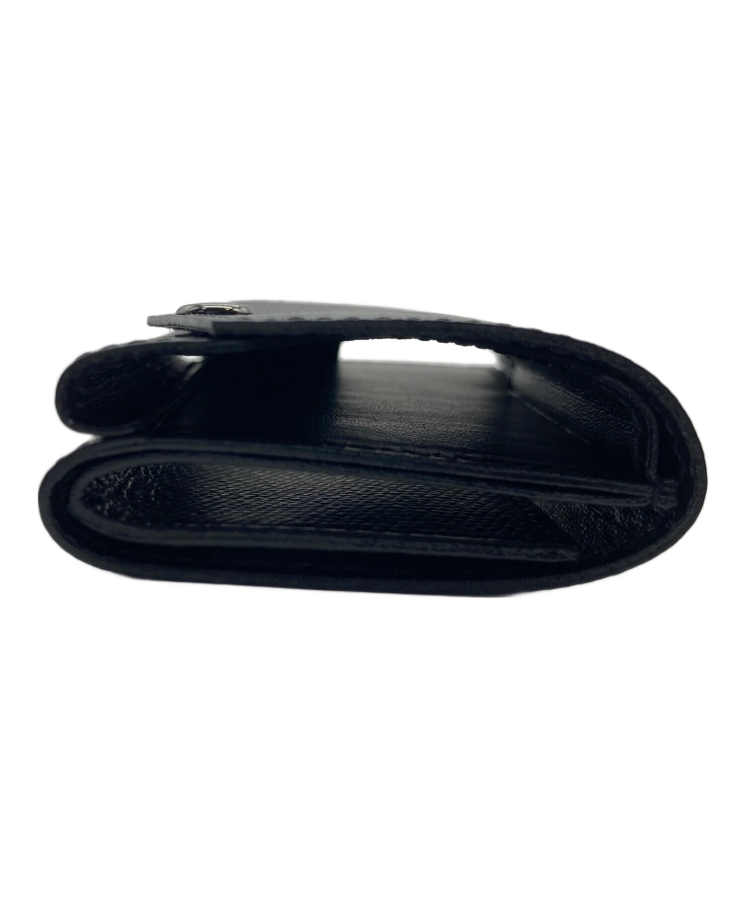 中古・古着通販】abrasus (アブラサス) 3つ折り財布 ブラック