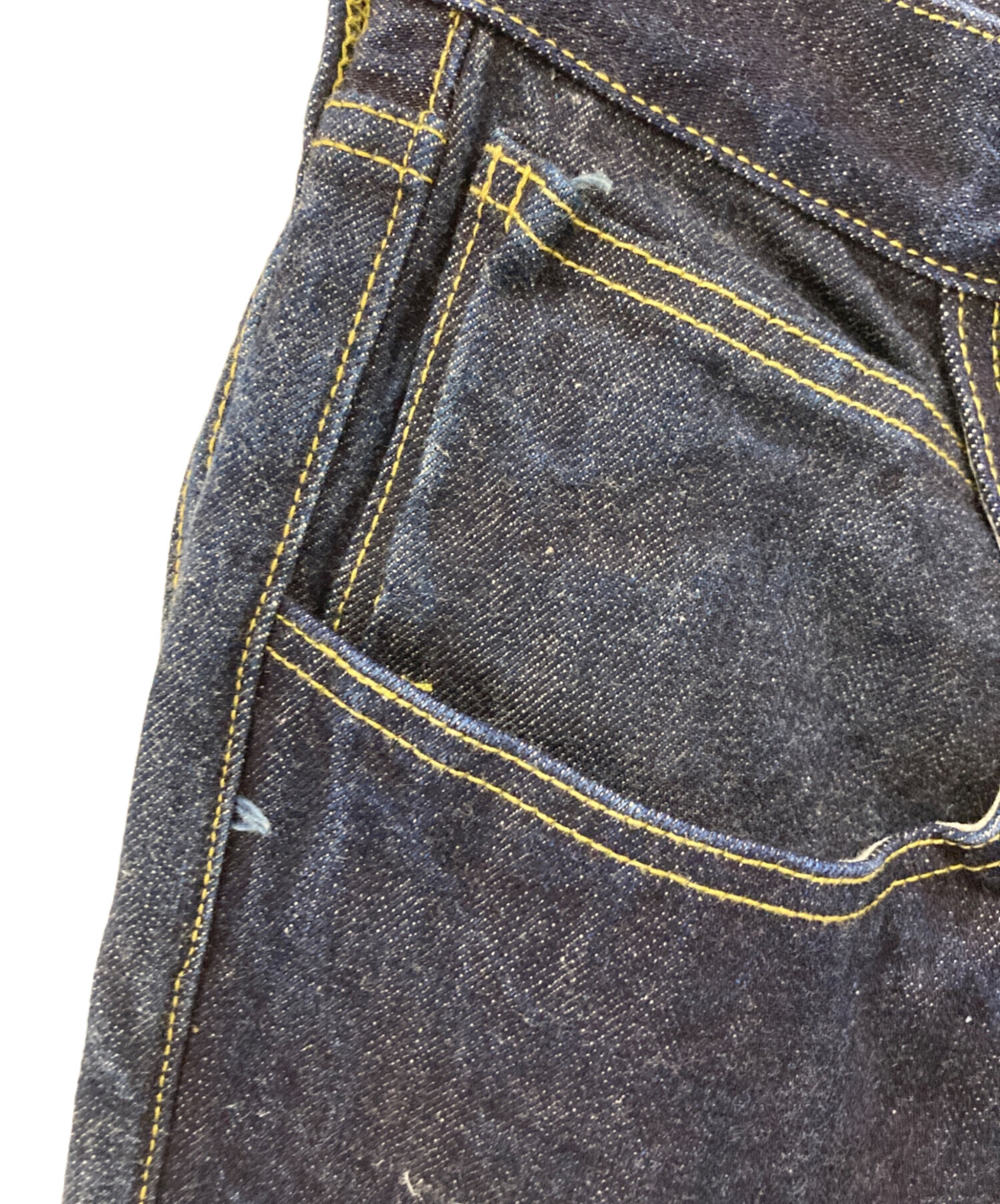 中古・古着通販】KAPITAL (キャピタル) デニムパンツ ブルー サイズ:2