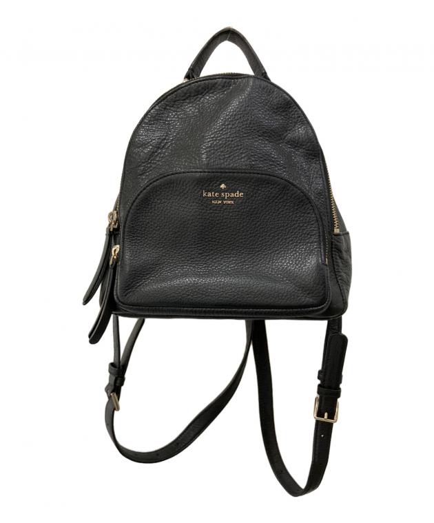 中古・古着通販】Kate Spade (ケイトスペード) ミニリュック ブラック 