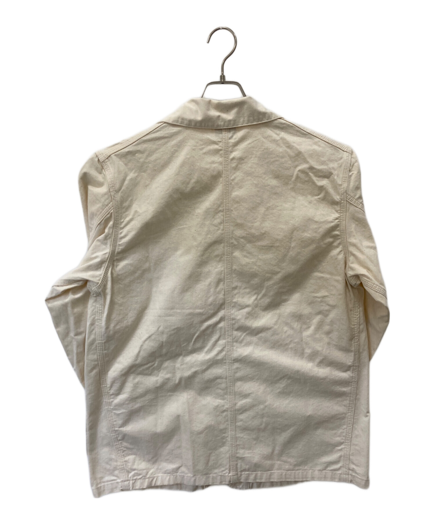 中古・古着通販】LEE (リー) ワークジャケット アイボリー サイズ:M 未 